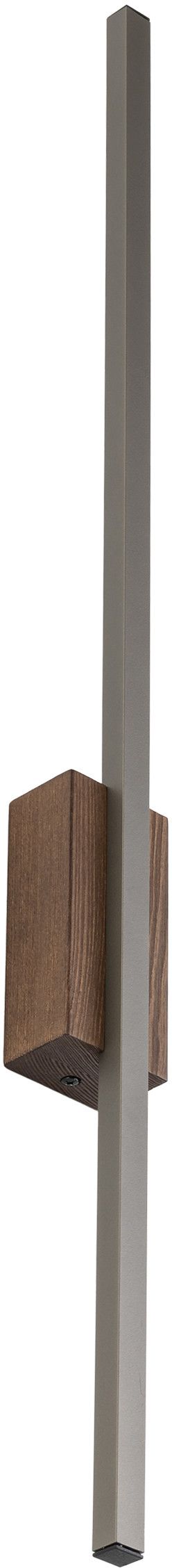 TK Lighting Flash Wandleuchte 1x13 W braun 11404