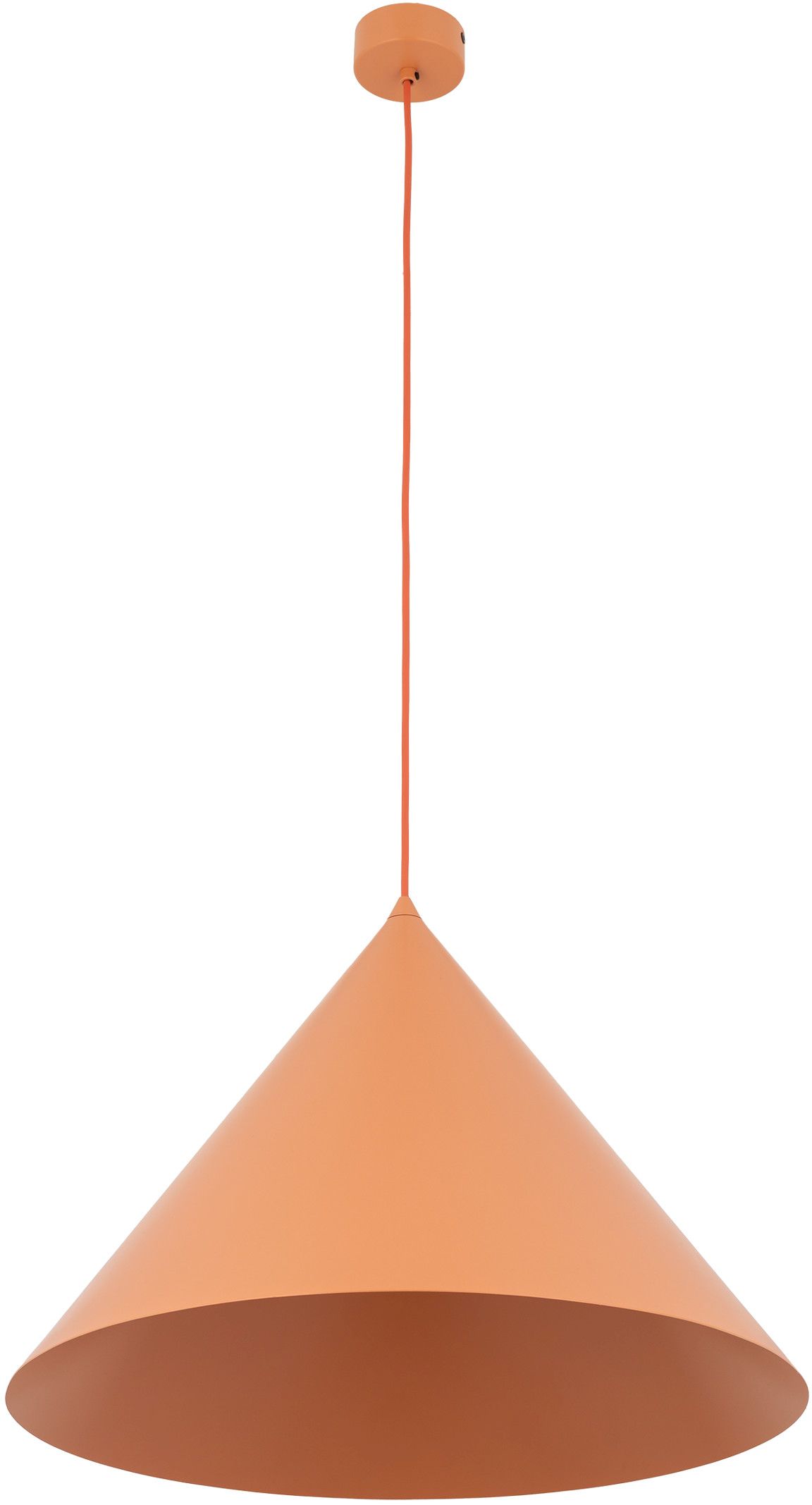 TK Lighting Cono Pendelleuchte 1x15 W lachsfärbig 11386
