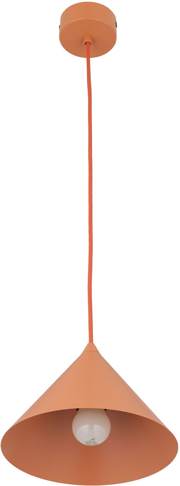 TK Lighting Cono Pendelleuchte 1x15 W lachsfärbig 11383