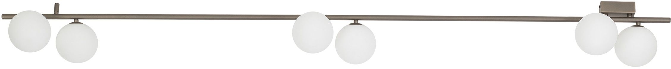 TK Lighting Imelo Deckenlampe 6x8 W braun 11332