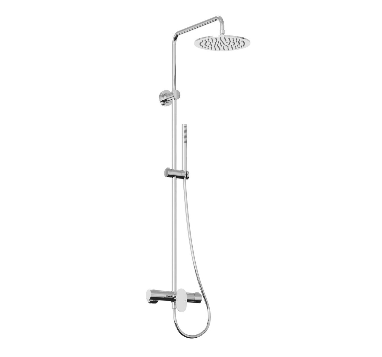 Ravak Spring Duscharmatur Wandmontage chrom X070540