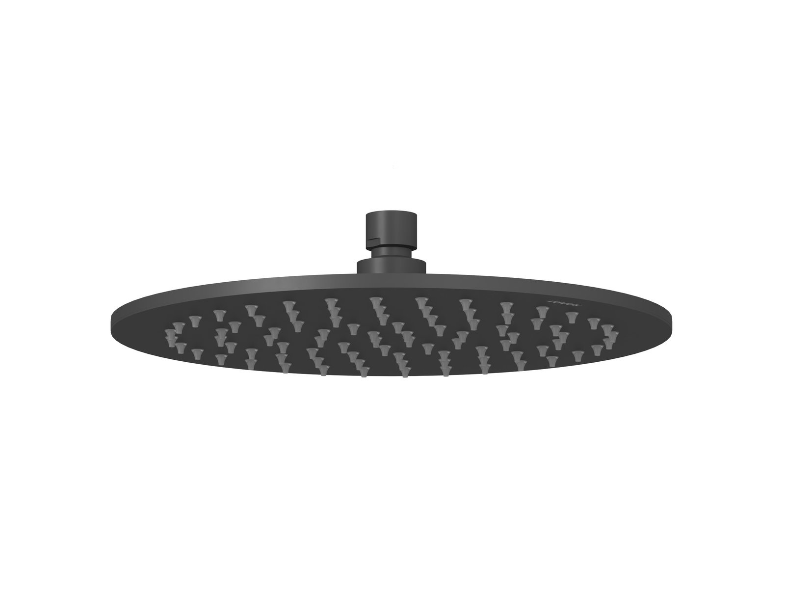 Ravak Kopfbrause 25x25 cm rund schwarz X070518
