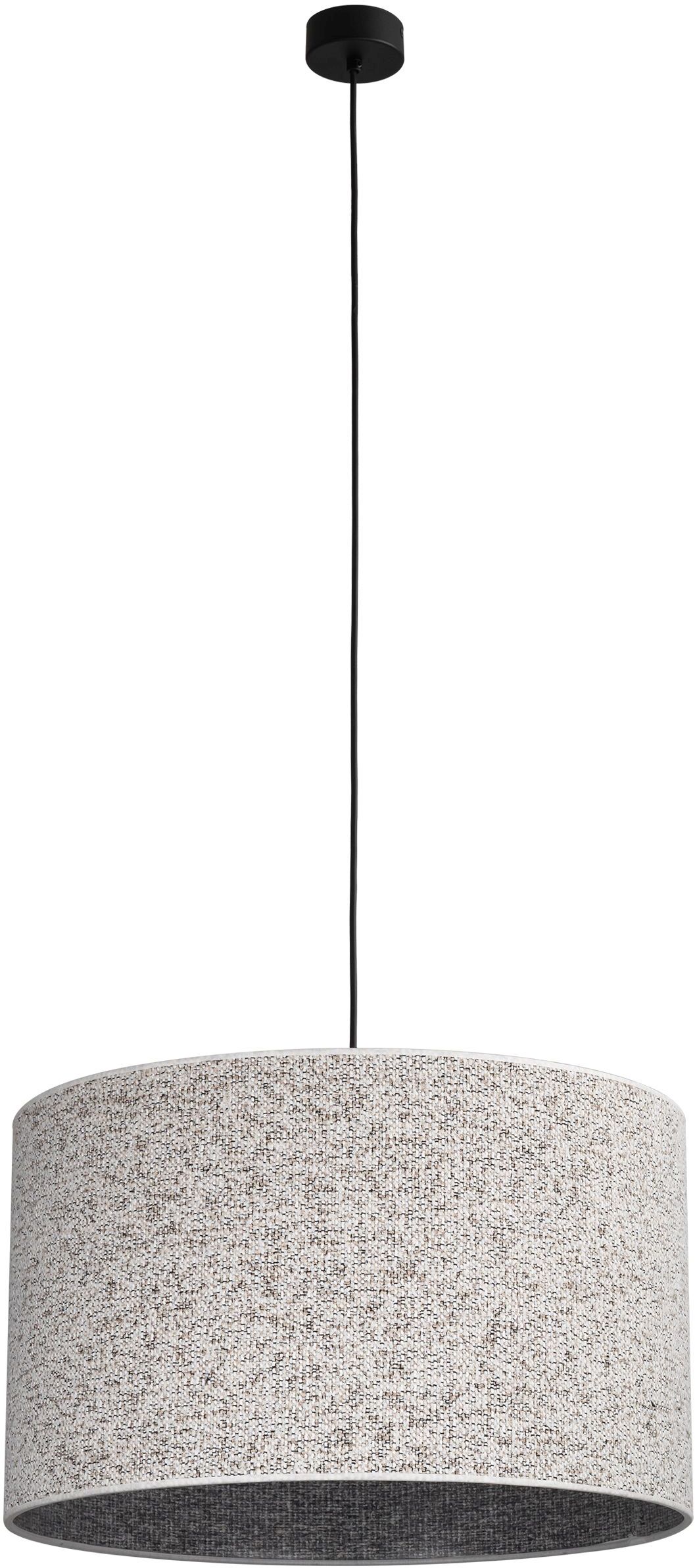 TK Lighting Vellum Pendelleuchte 1x15 W schwarz 10751