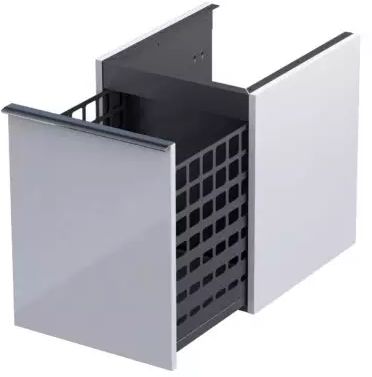 Oristo Etna Badschrank 40x45.5x50 cm Seitenschrank hängend weiß OR52-SN1S-40-1