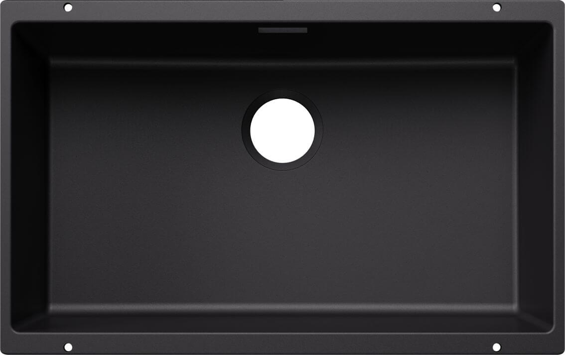 Blanco Subline 700-U Granitspüle 70x40 cm schwarz 527802