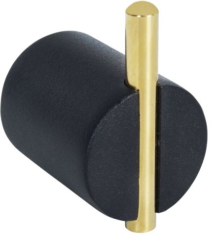 BISK Sintra Handtuchhalter gold-schwarz 08306