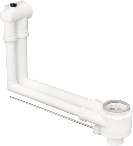 Hansgrohe Siphon für Waschbecken Rohr weiß 50005000