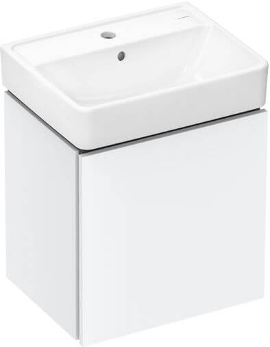 Hansgrohe Xilesa E Waschtisch mit Unterschrank 50 cm weiß 54395700