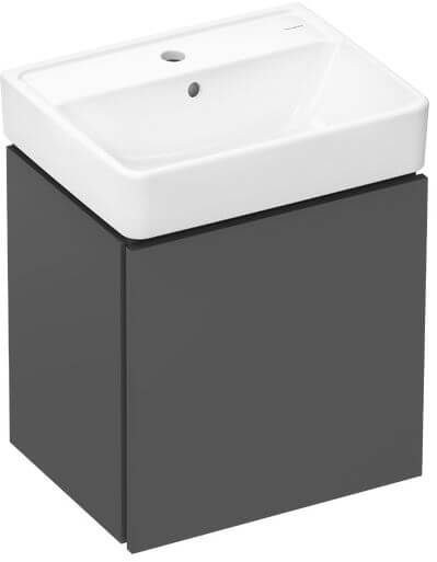 Hansgrohe Xilesa E Waschtisch mit Unterschrank 50 cm grau 54395760