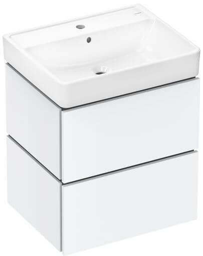Hansgrohe Xilesa E Waschtisch mit Unterschrank 60 cm weiß 54396700