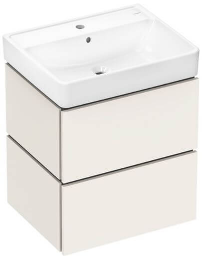 Hansgrohe Xilesa E Waschtisch mit Unterschrank 60 cm beige 54396780