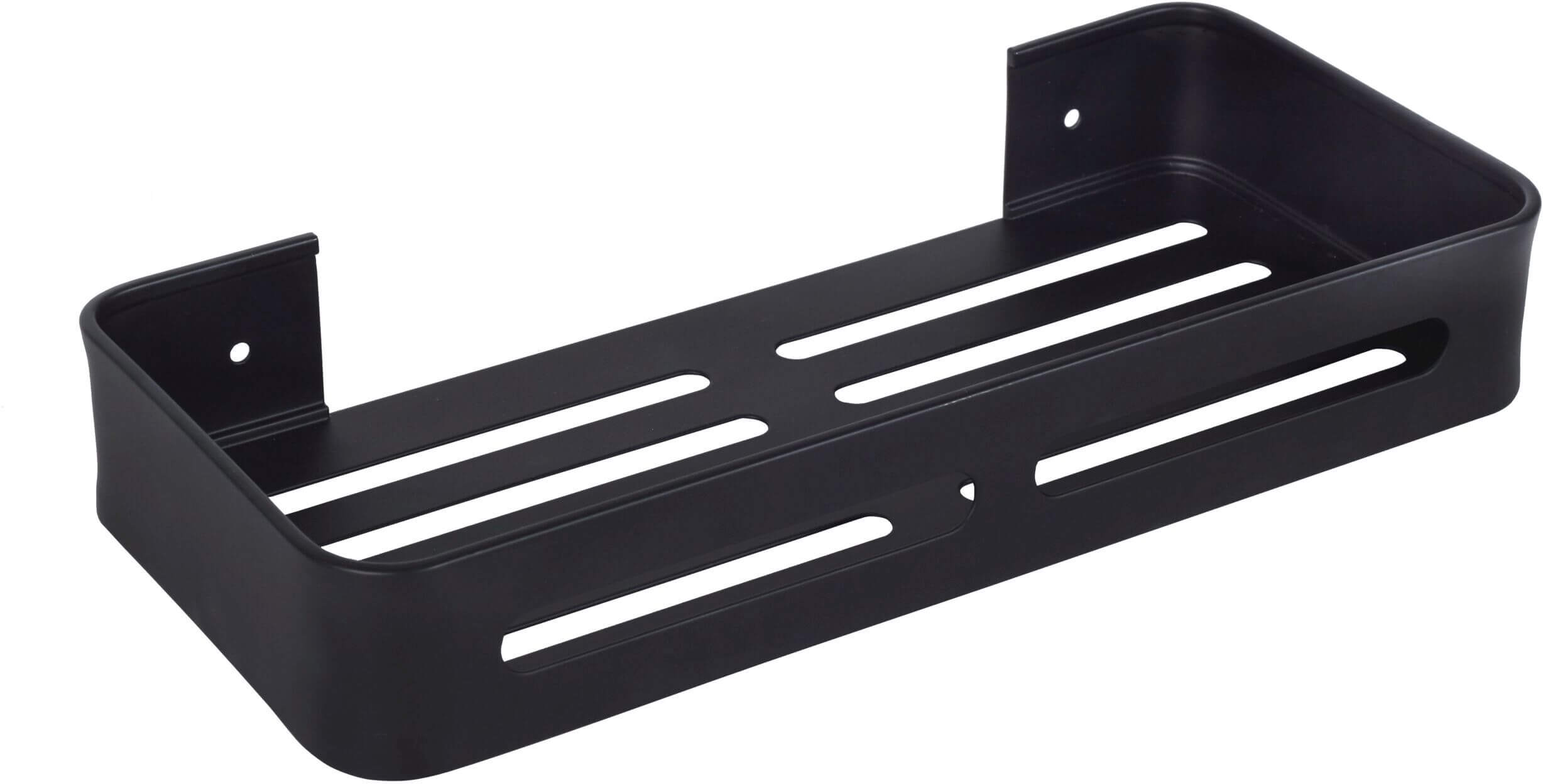 BISK Salto Duschregal 31.5 cm schwarz 08715