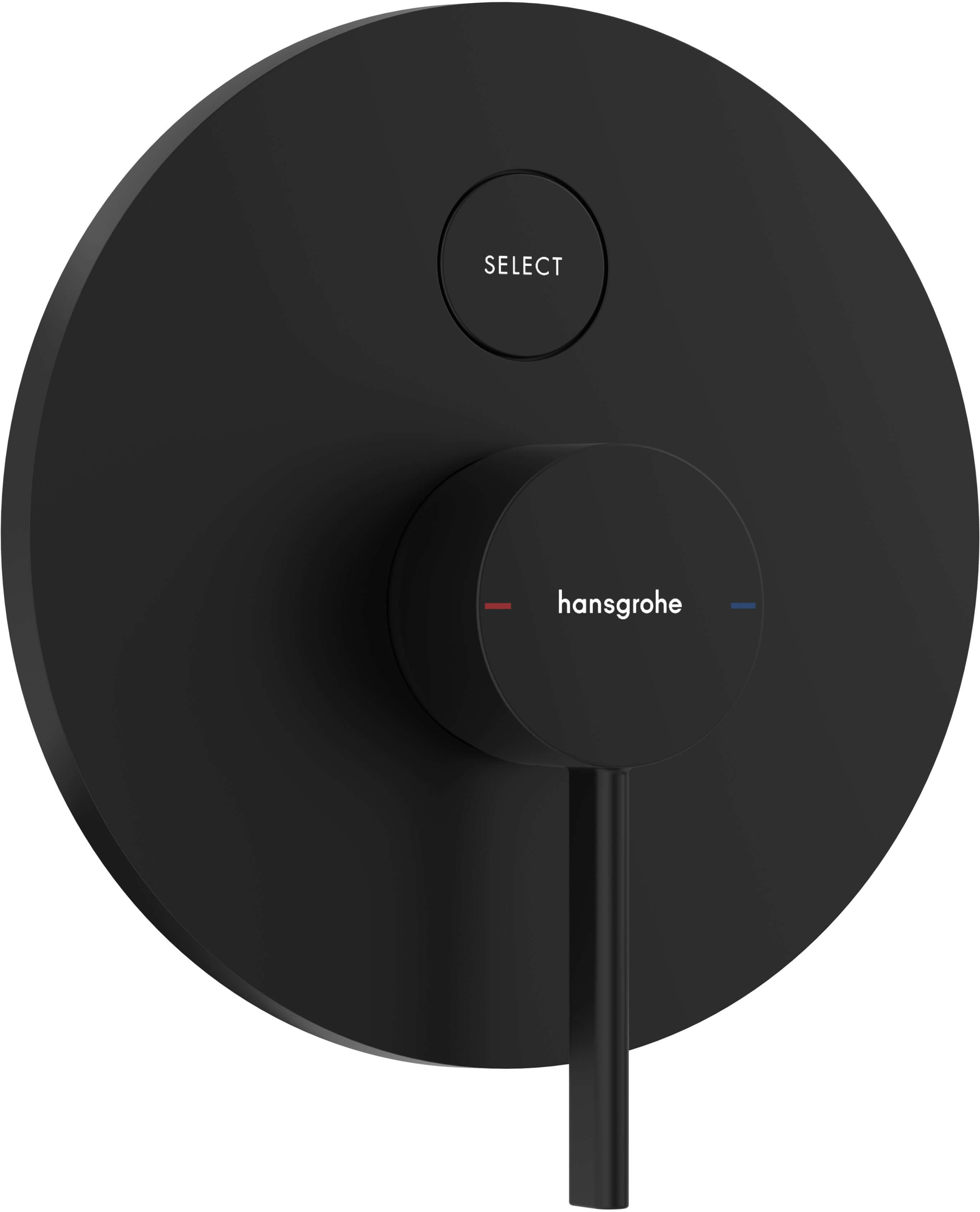 Hansgrohe Zesis S Badewannen- und Duscharmatur Unterputz schwarz 74414670