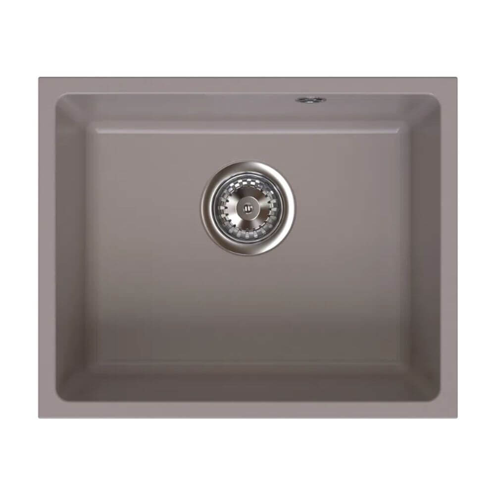 Ferro Stampo Granitspüle 46x38 cm braun DRGS1-U/38/46TU