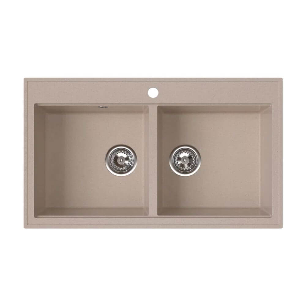 Ferro Stampo Granitspüle 860x50 cm beige DRGS2/50/86SA