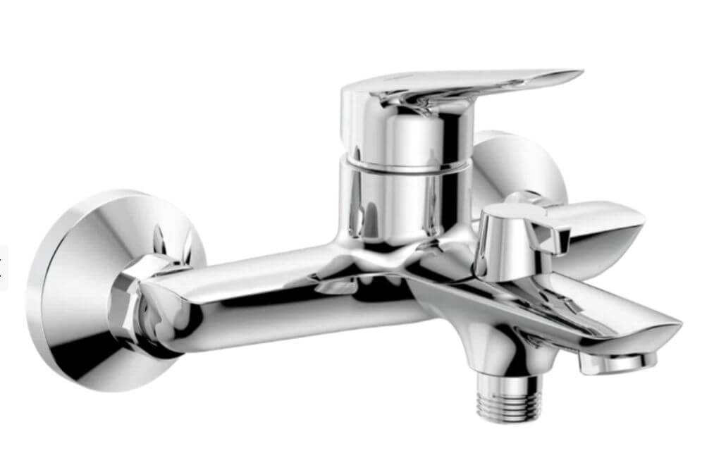 Ferro Themis Badewannen- und Duscharmatur Wandmontage chrom BTH1