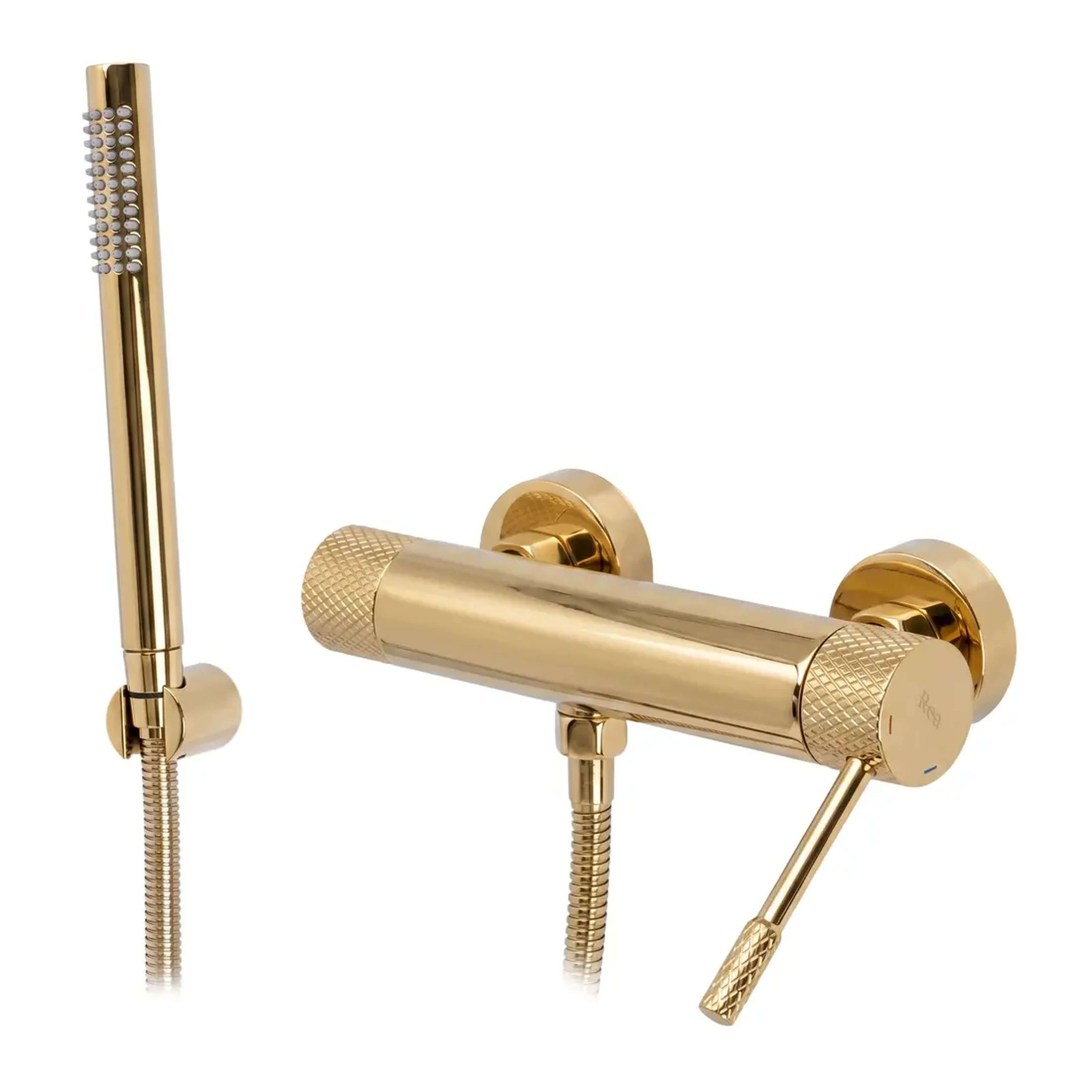 Rea Venti Duscharmatur Wandmontage gold REA-B9791