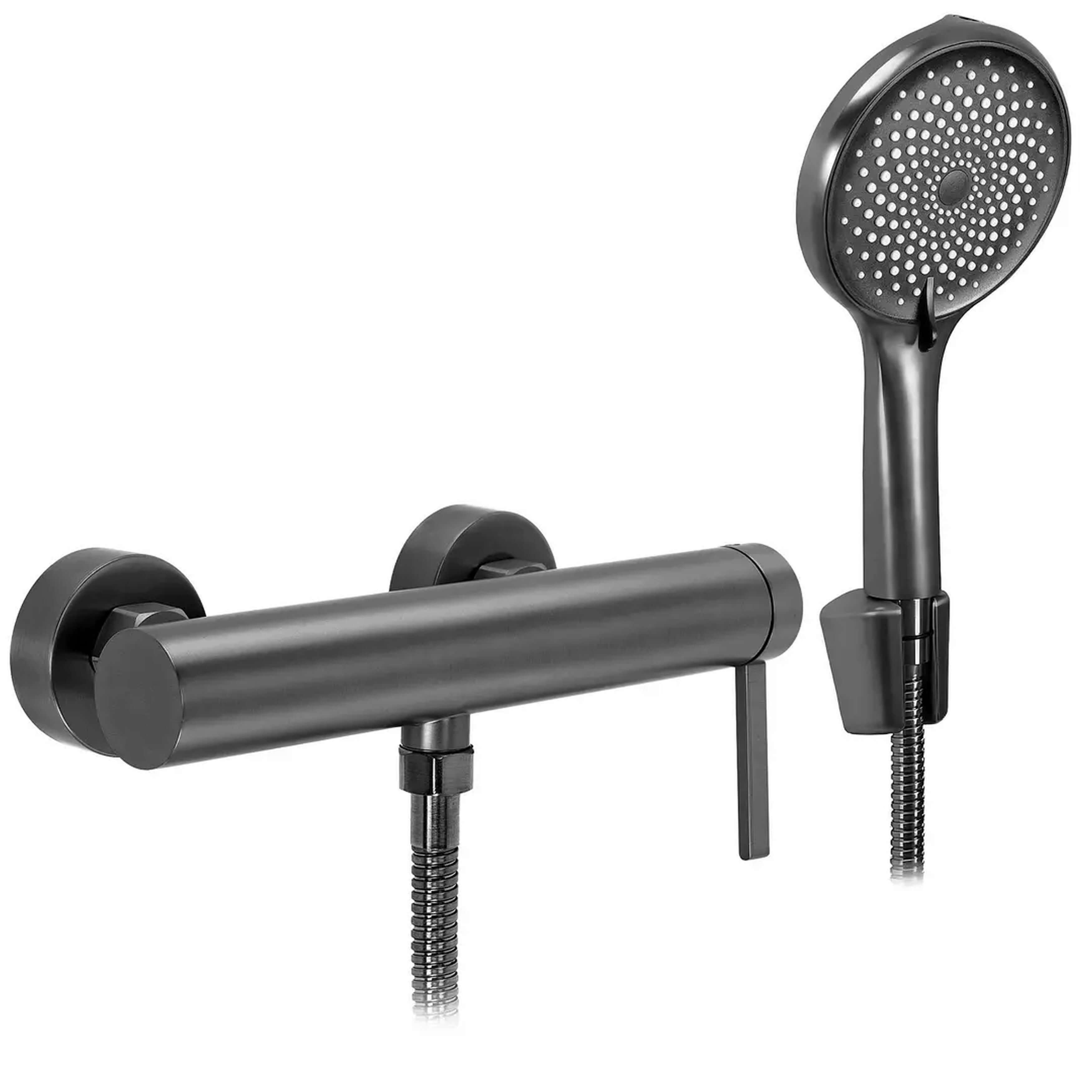 Rea Rivo Duscharmatur Wandmontage graphit REA-B9329