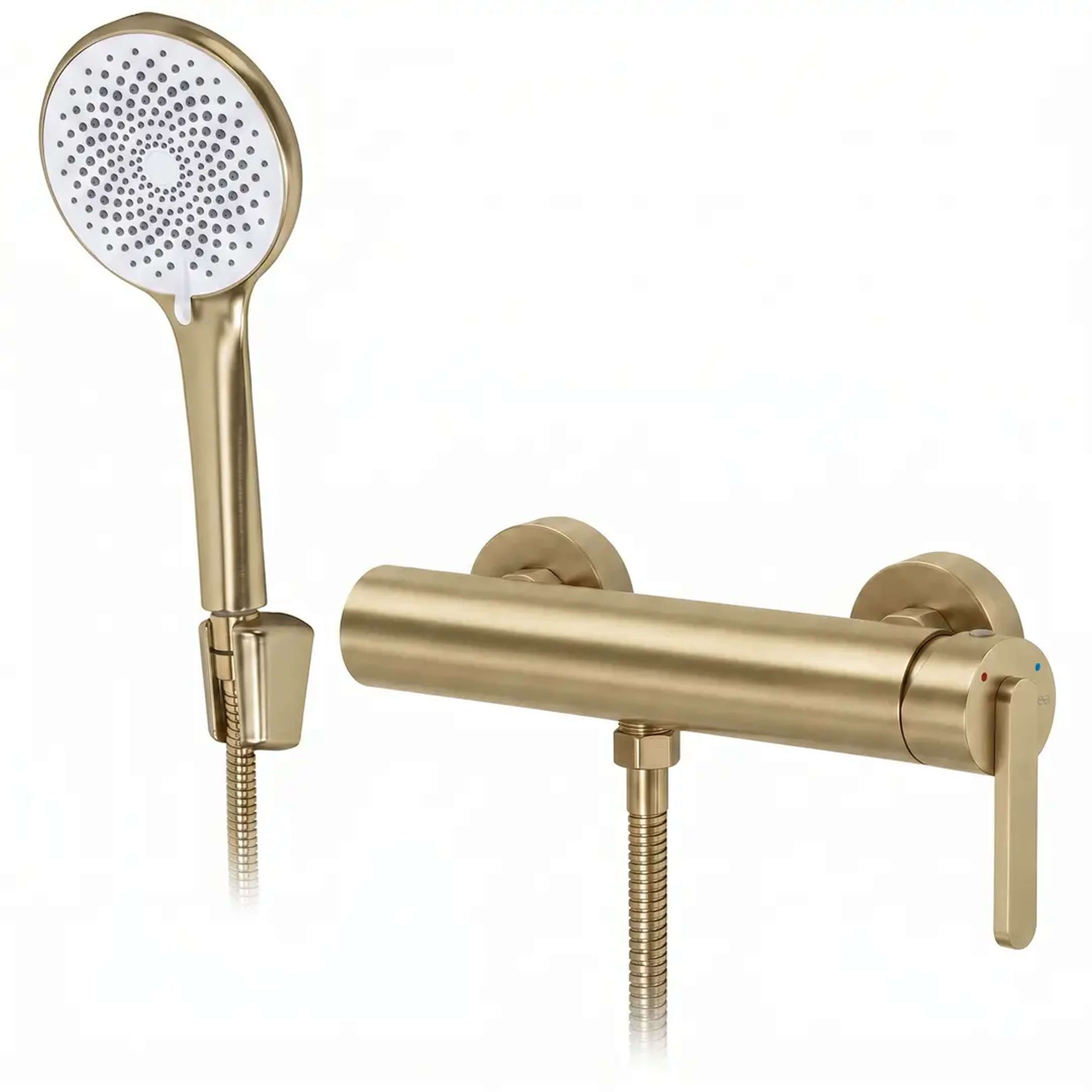 Rea Ontario Duscharmatur Wandmontage gold REA-B6552