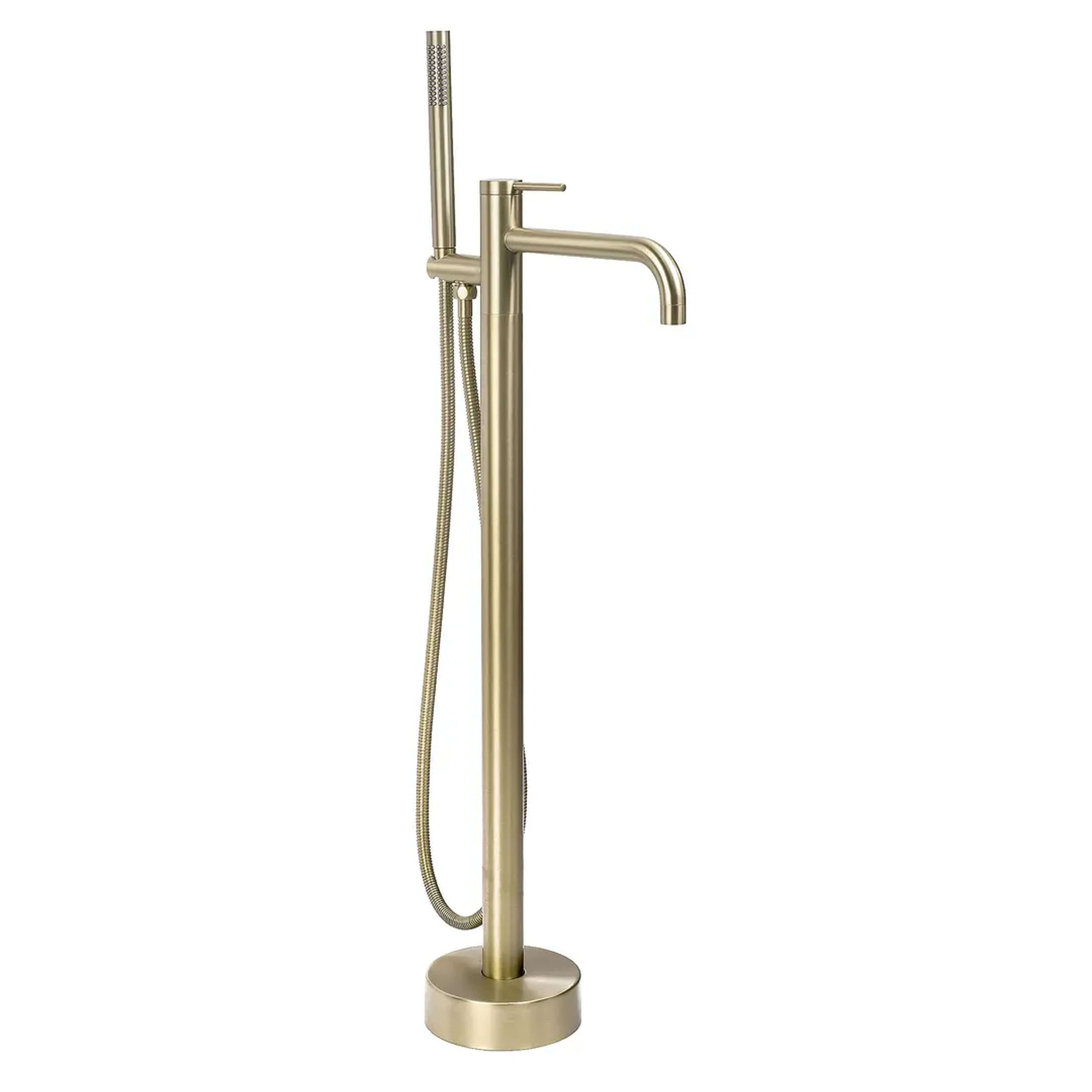 Rea Clif Badewannen- und Duscharmatur freistehend gold REA-B7502