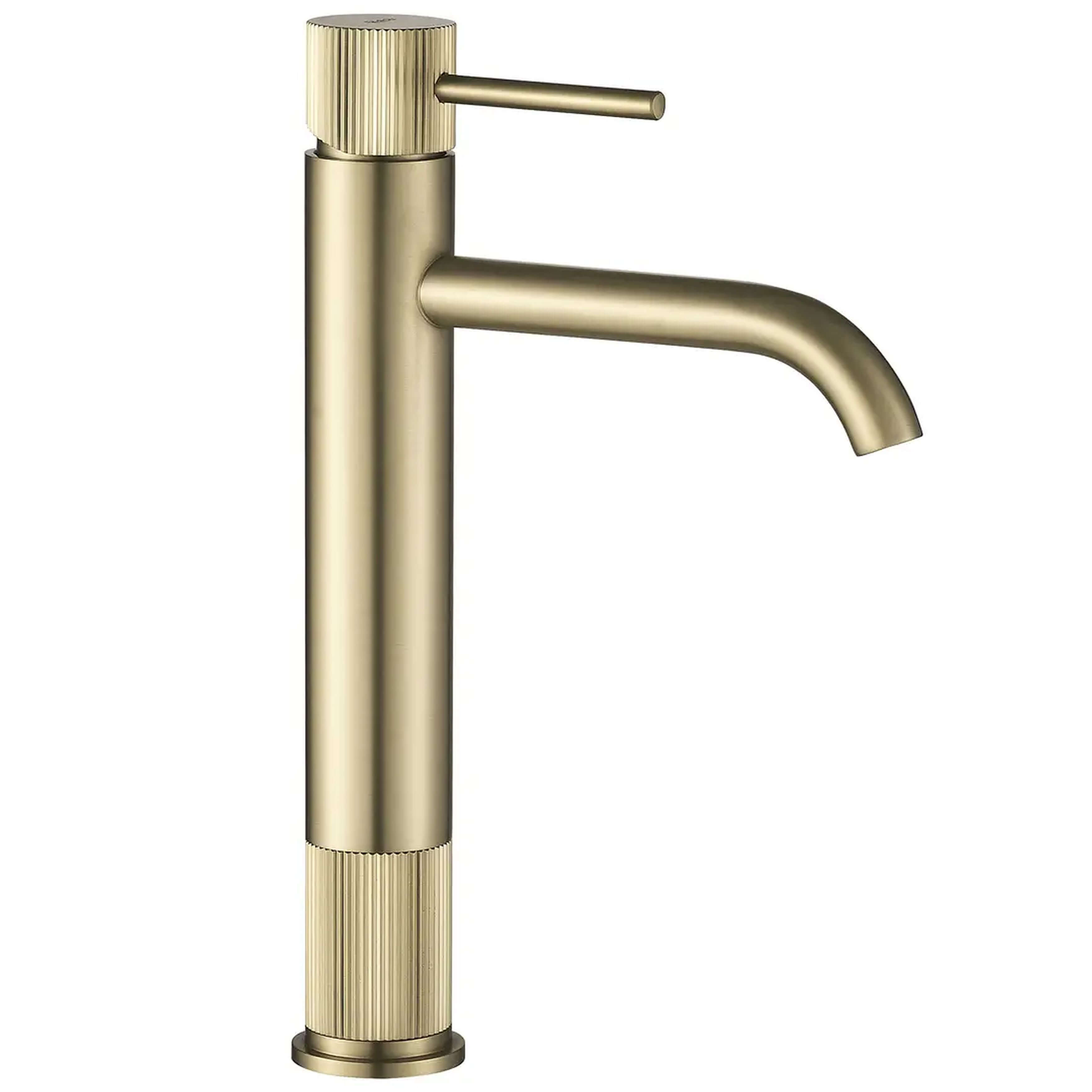 Rea Lungo Stripe Waschtischarmatur Stehend gold REA-B8051