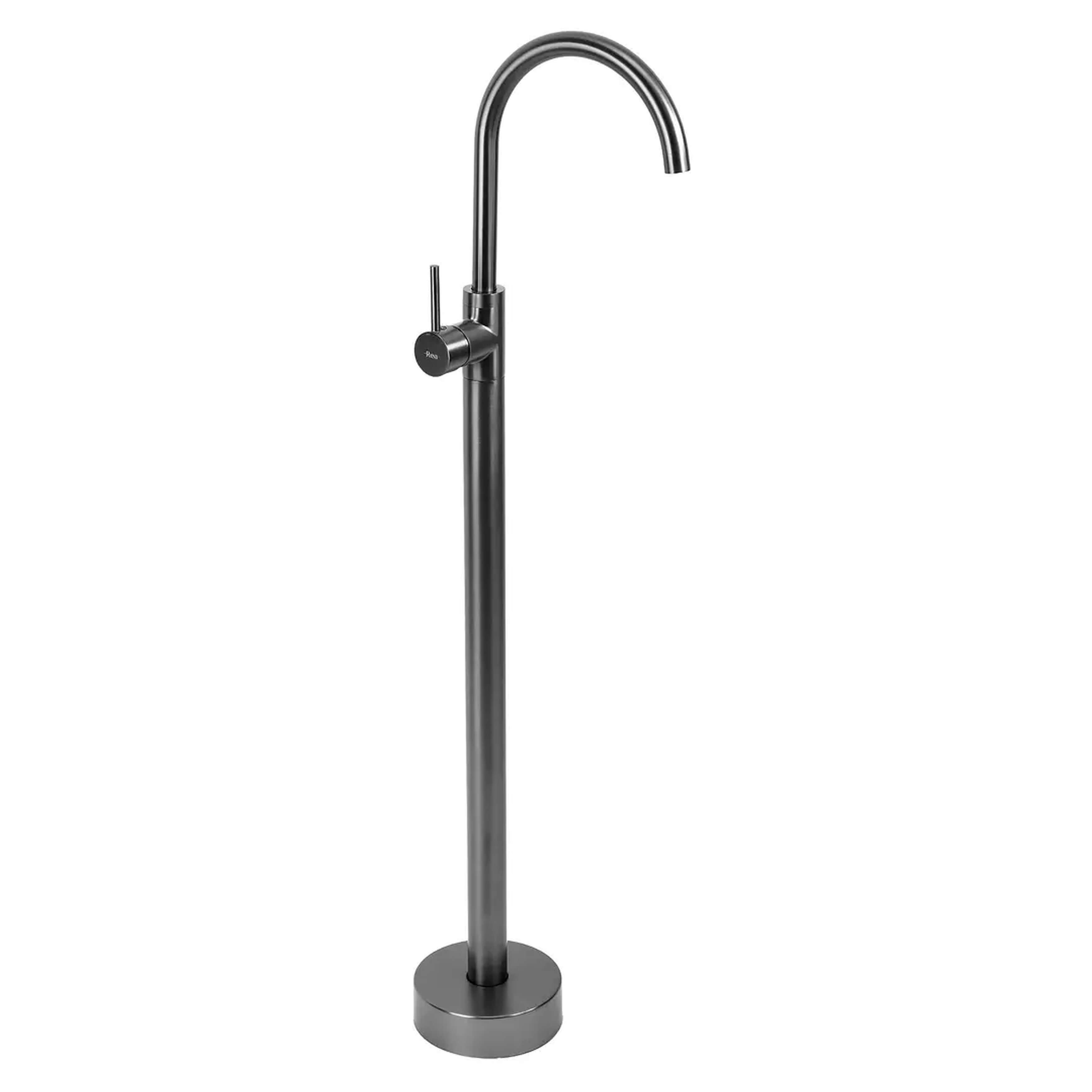 Rea Lungo Waschtischarmatur Boden graphit REA-B4308
