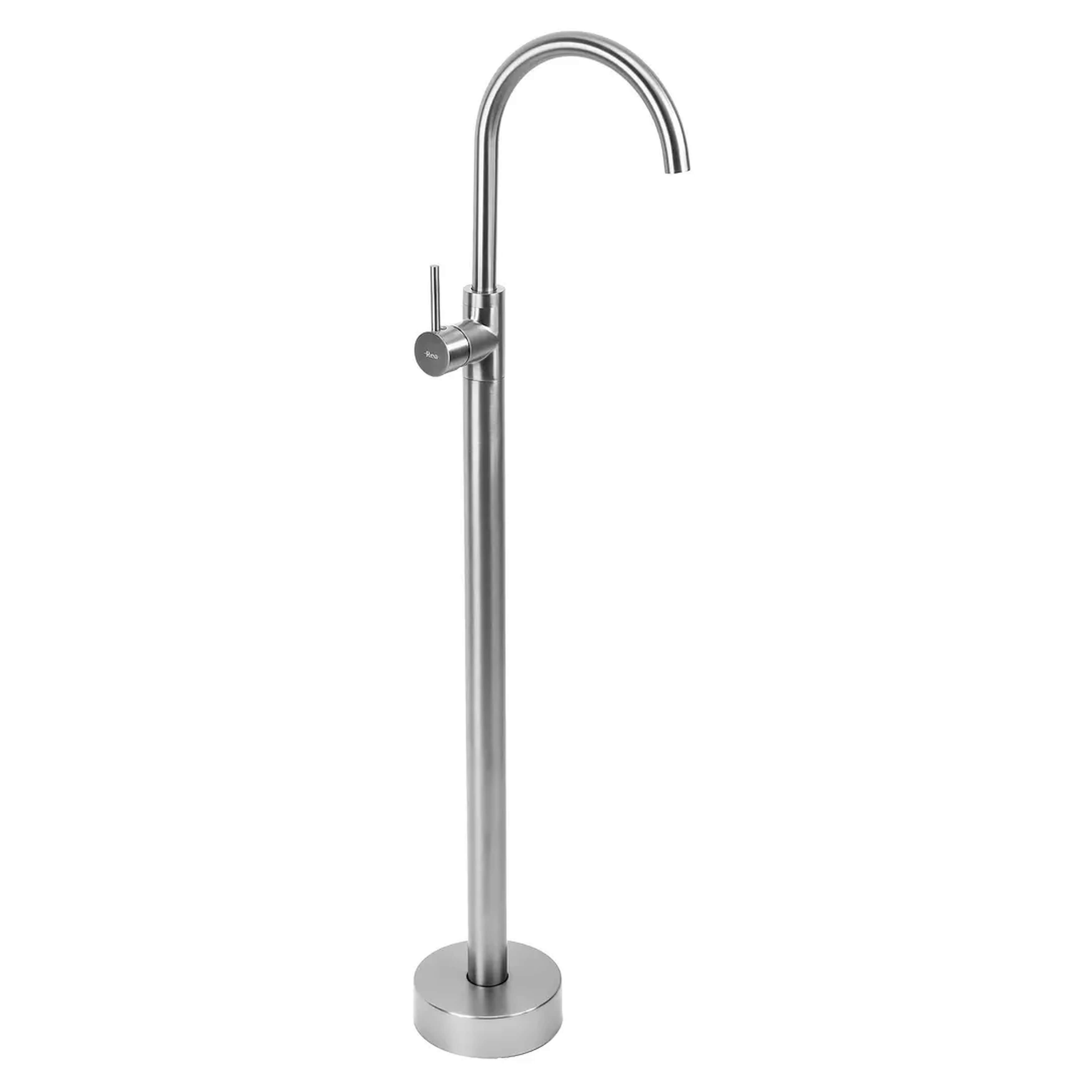 Rea Lungo Waschtischarmatur Boden stahl REA-B4305