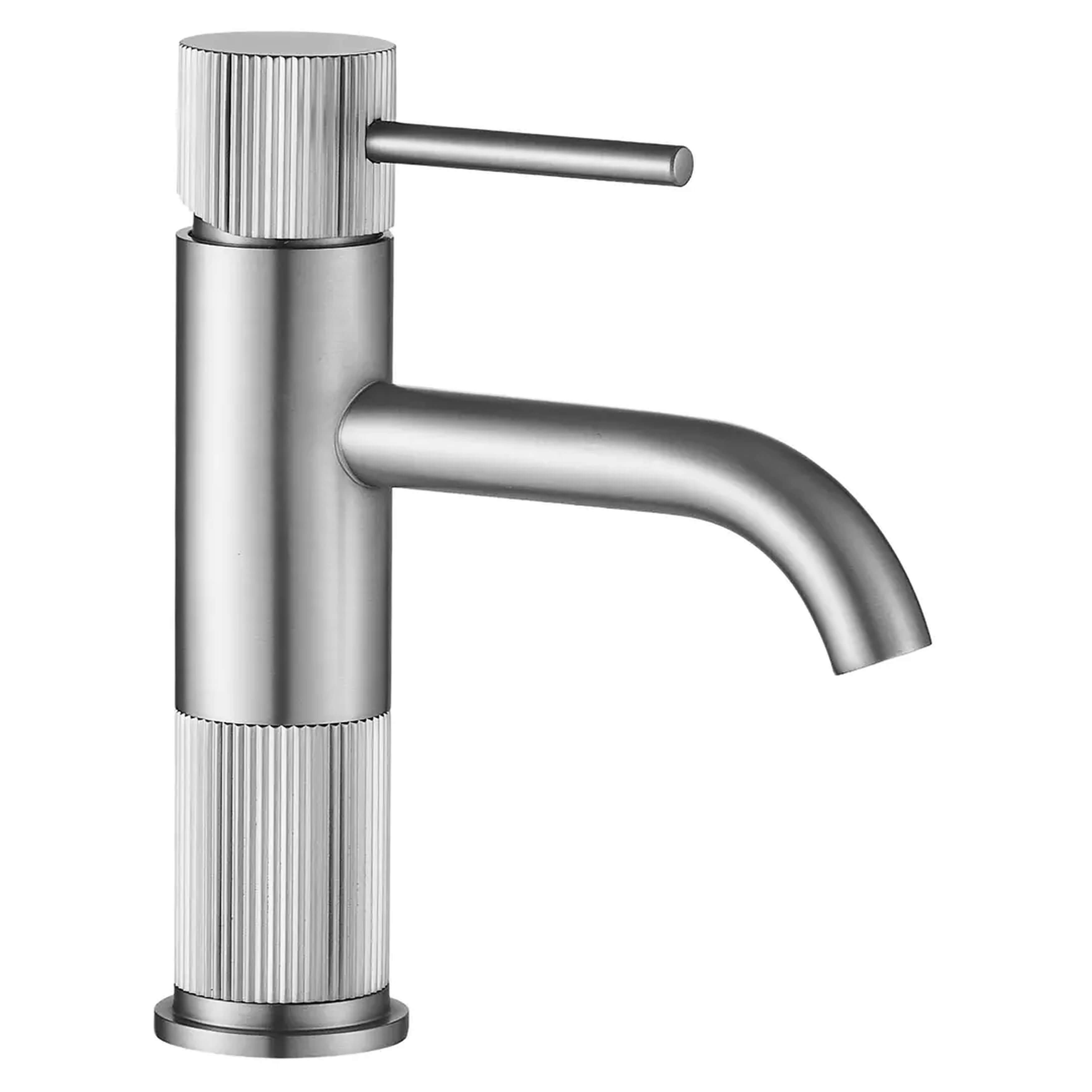 Rea Lungo Waschtischarmatur Stehend stahl REA-B8052