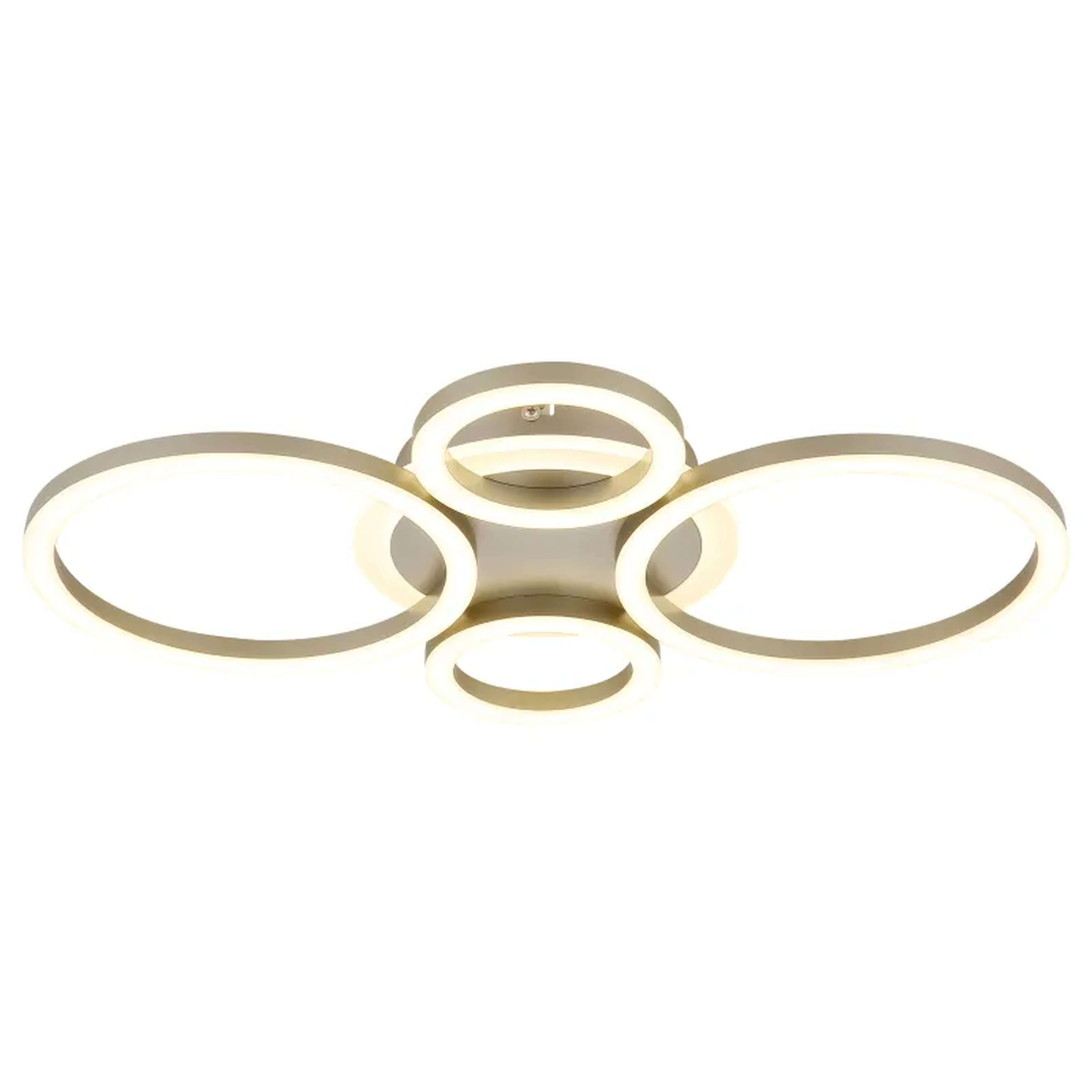 Globo Lighting Loretta Deckenlampe 4x40 W braun 48039-40CO
