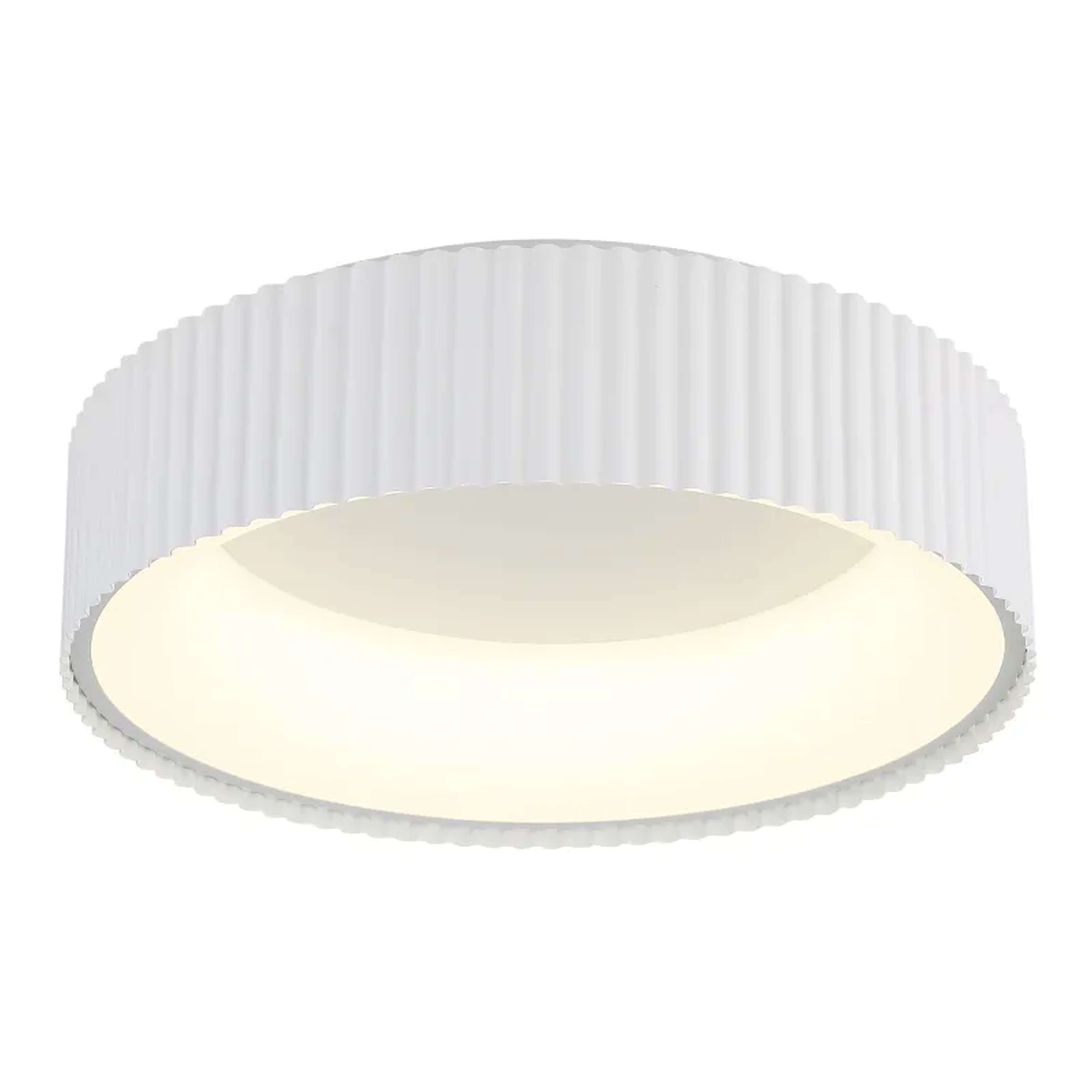 Globo Lighting Kemp Deckenlampe 1x45 W weiß 15924DW
