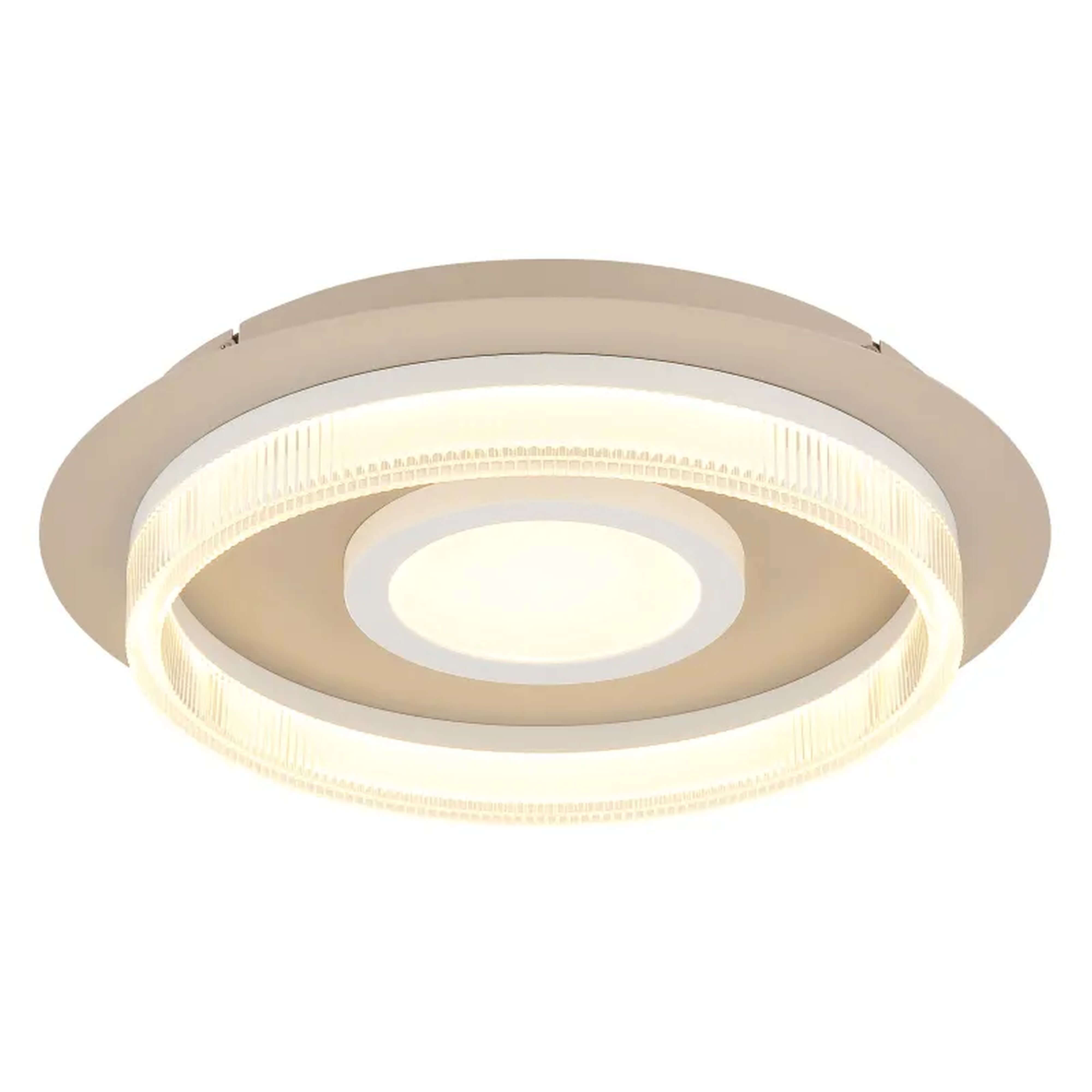 Globo Lighting Zara Deckenlampe 2x24 W weiß 48046D1