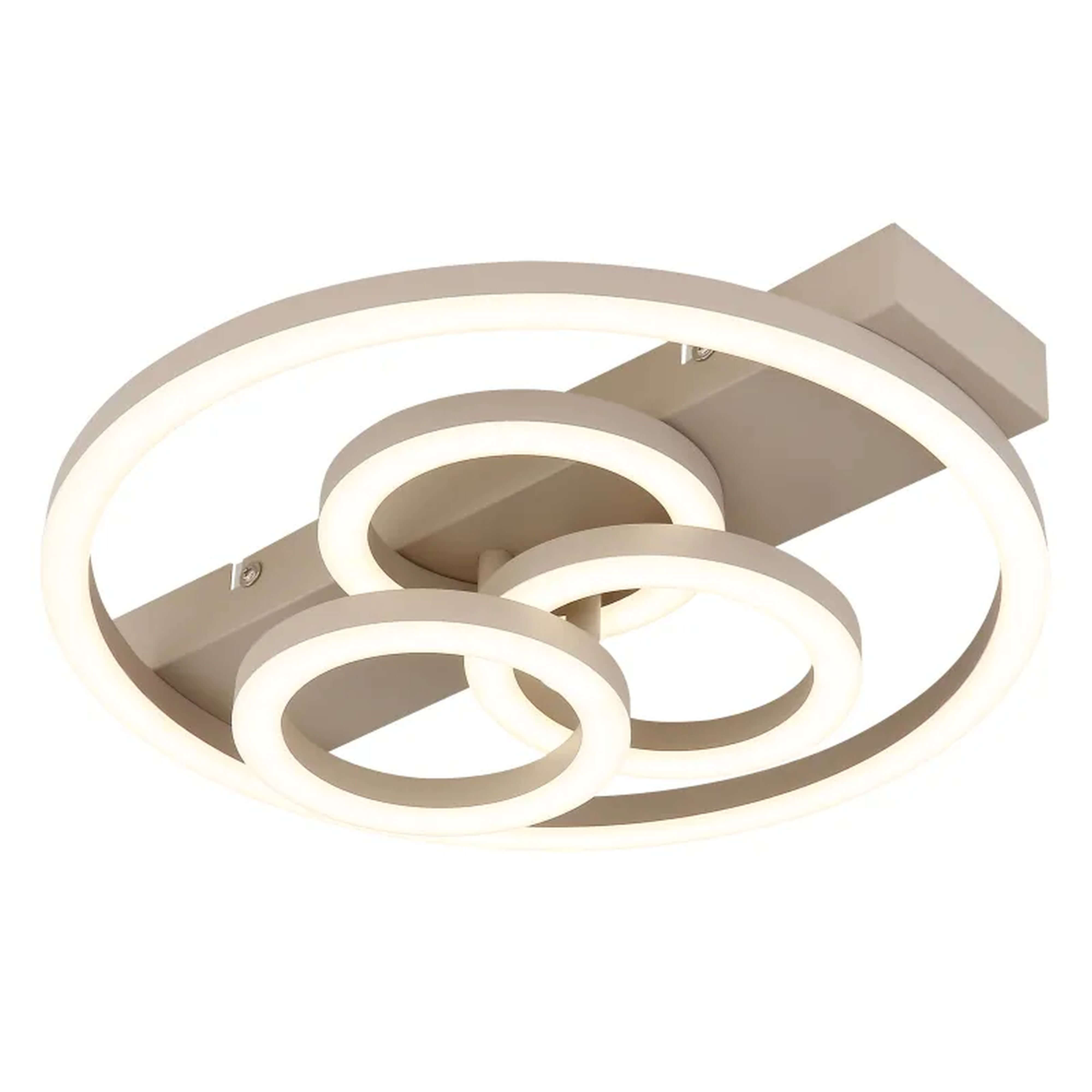 Globo Lighting Darryl I Deckenlampe 4x40 W sandig 48040-40SA