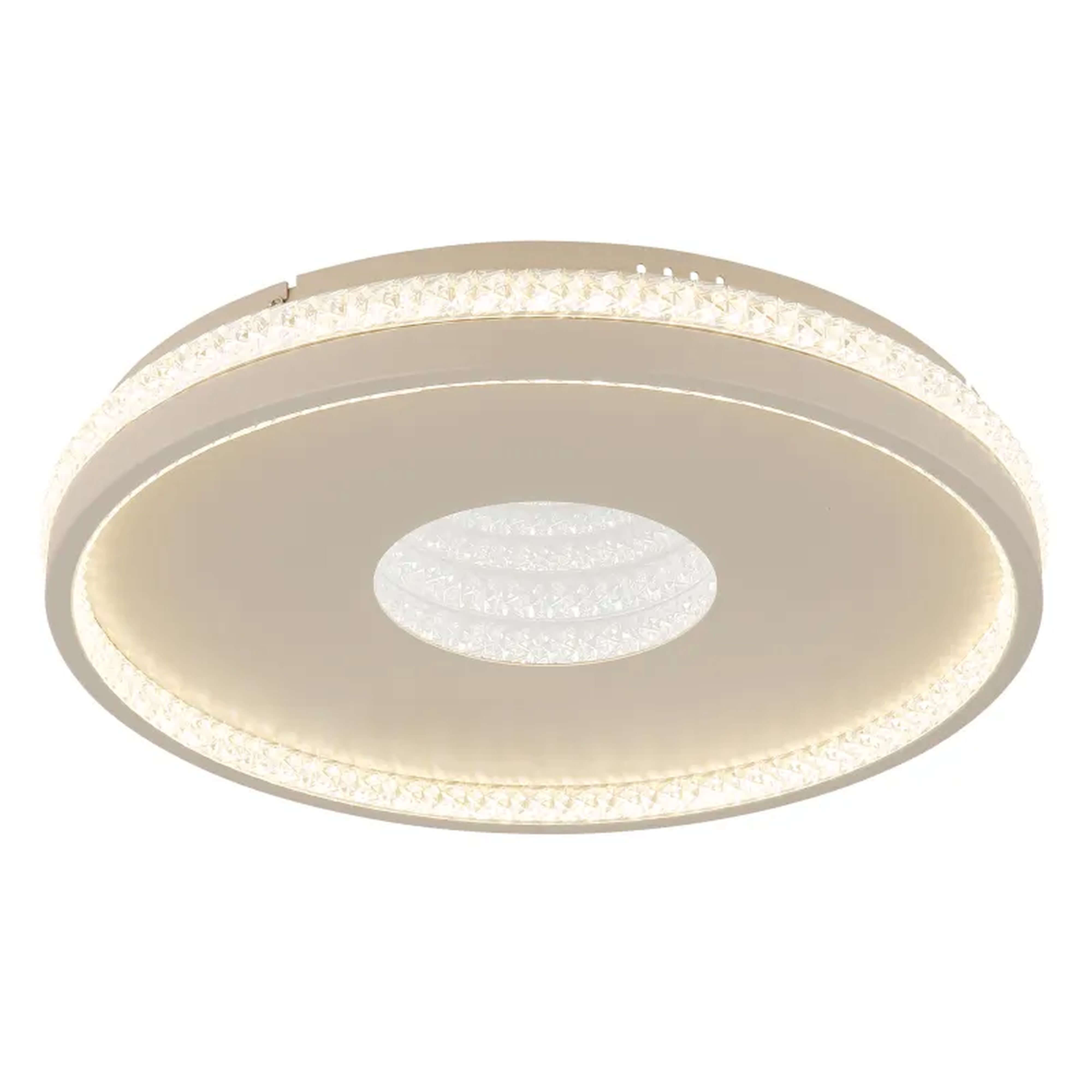 Globo Lighting Shirley Deckenlampe 2x30 W transparent-sandig 48563-30S