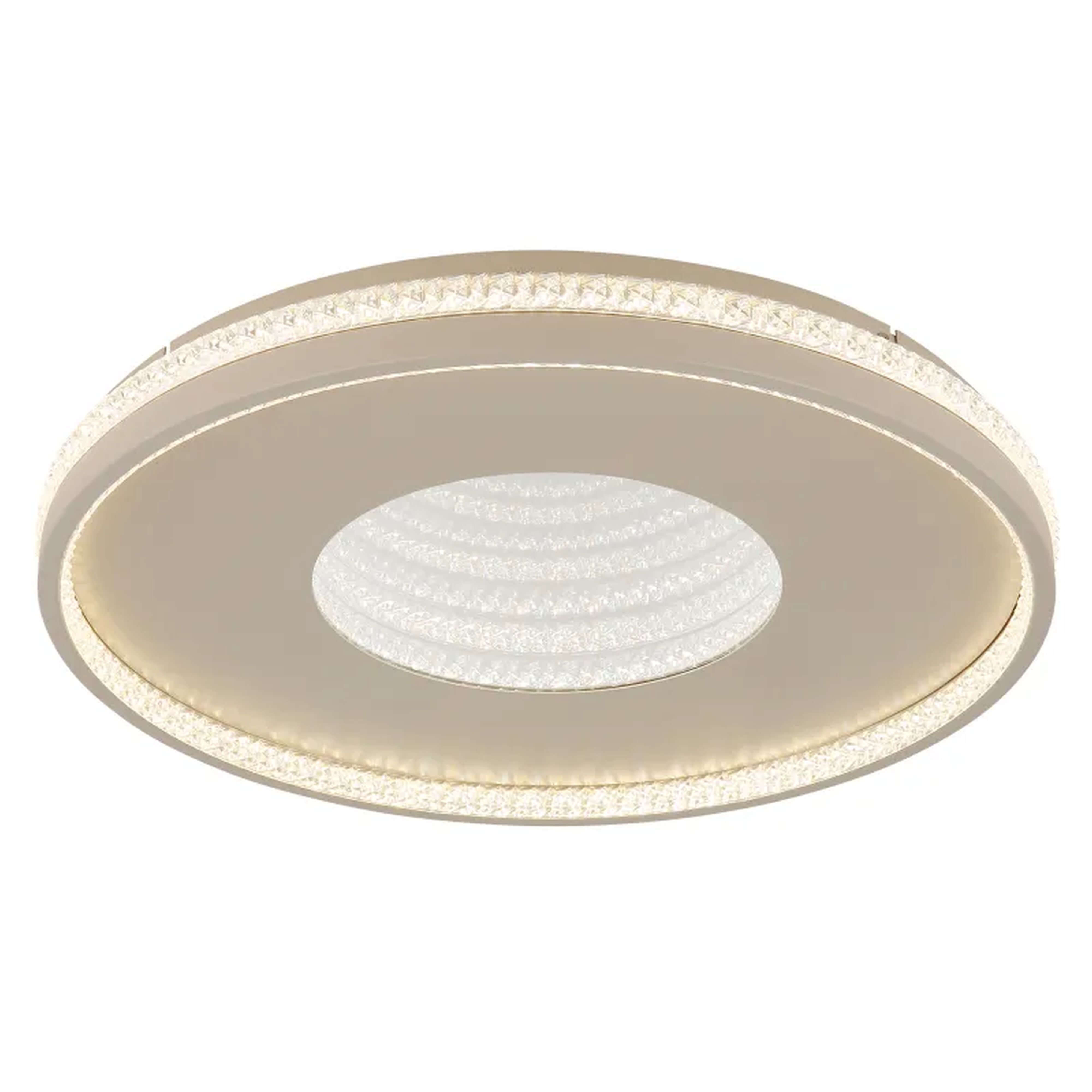 Globo Lighting Shirley Deckenlampe 2x40 W transparent-sandig 48563-40S