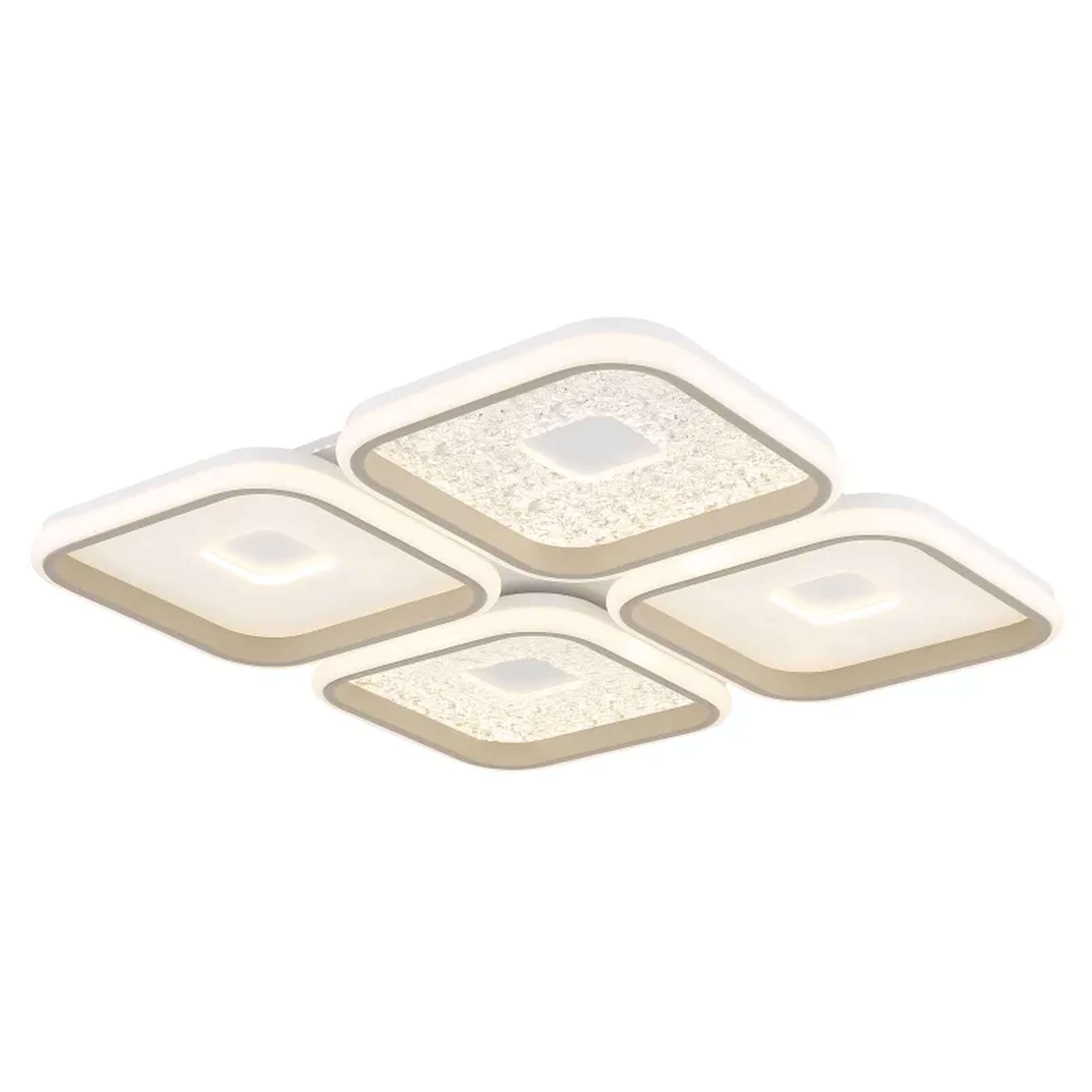 Globo Lighting Mosaiko Deckenlampe 4x55 W weiß 4809760