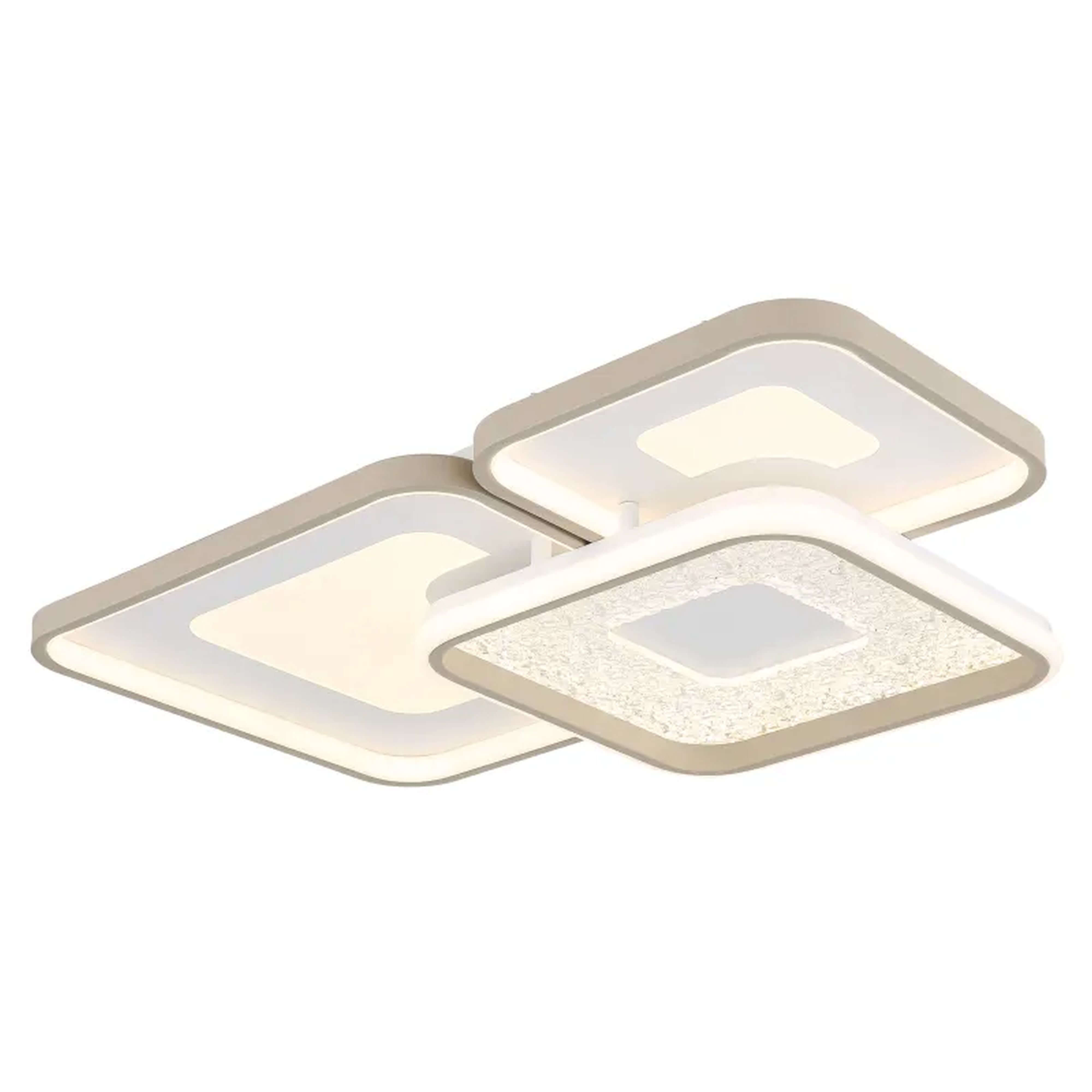 Globo Lighting Mosaiko Deckenlampe 3x55 W weiß 48097-62