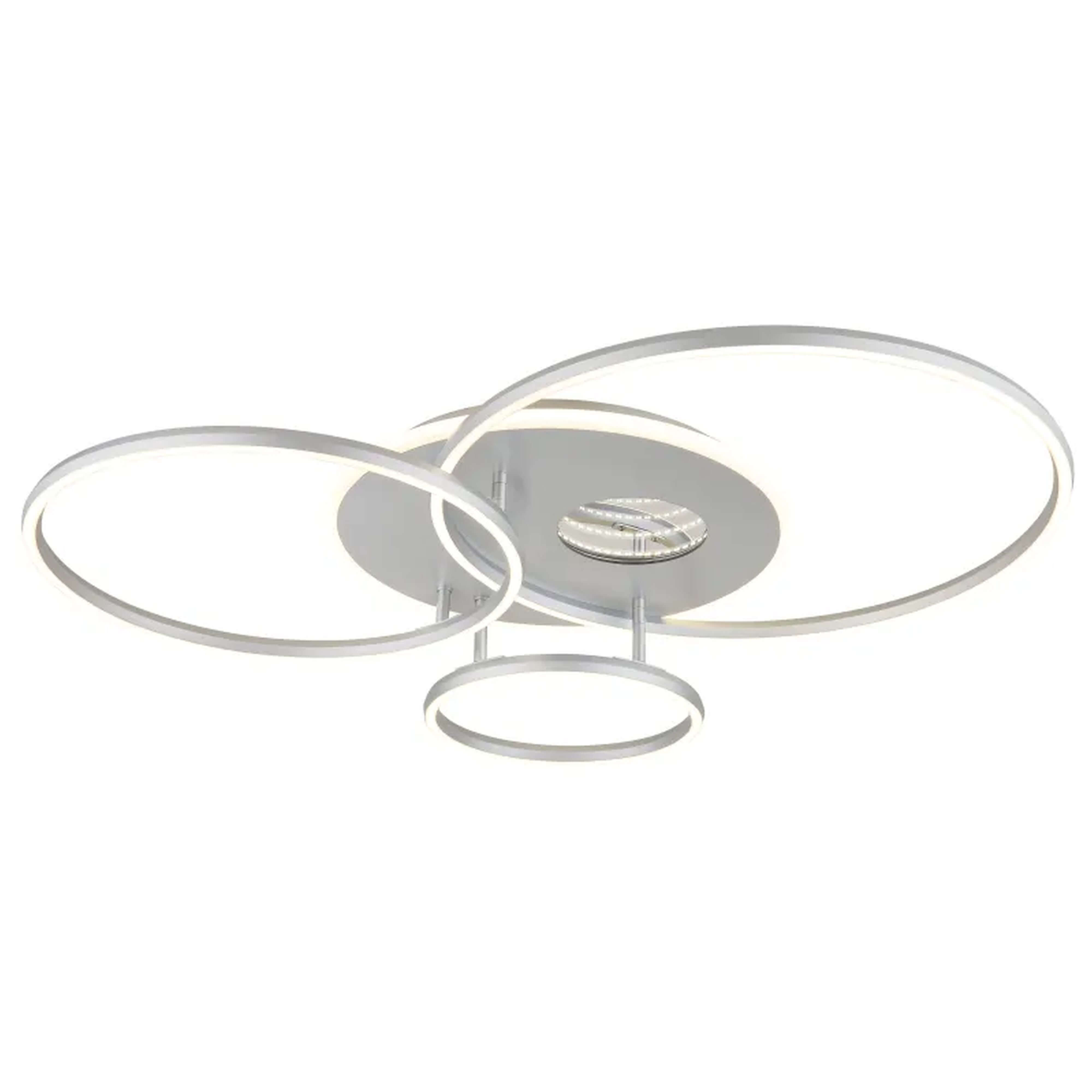 Globo Lighting Invertina Deckenlampe 4x54 W weiß-silber 48466-54A