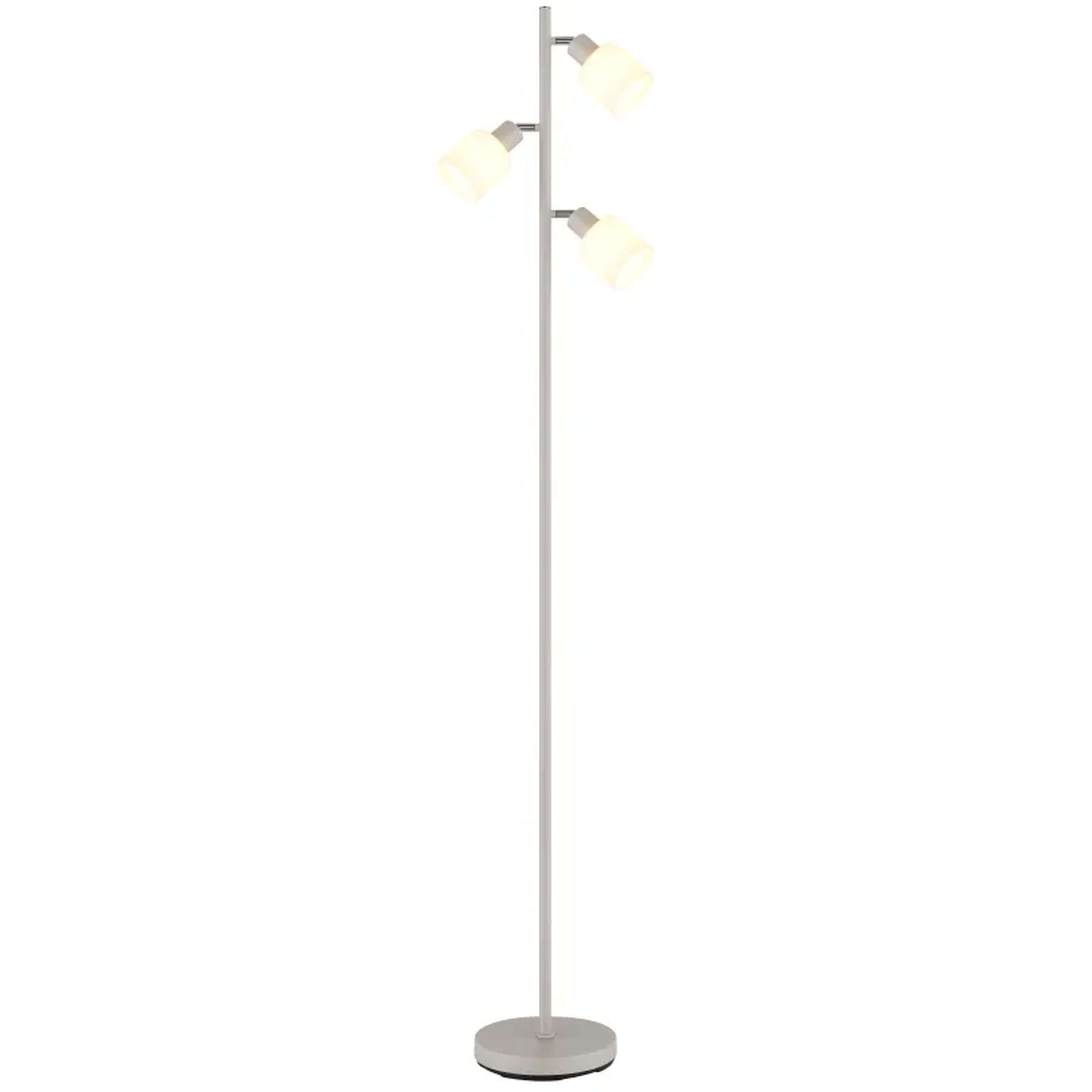 Globo Lighting Trent Stehlampe 1x25 W weiß-sandig 54114-3S