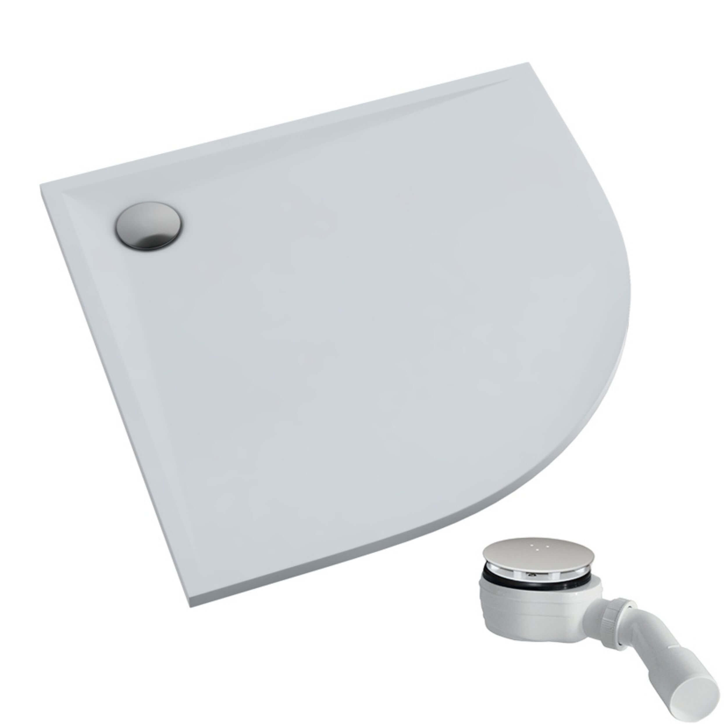 Schedpol Etrusco White Mat Quadratische Duschwanne 80x80 cm weiß 3.463/B/MG
