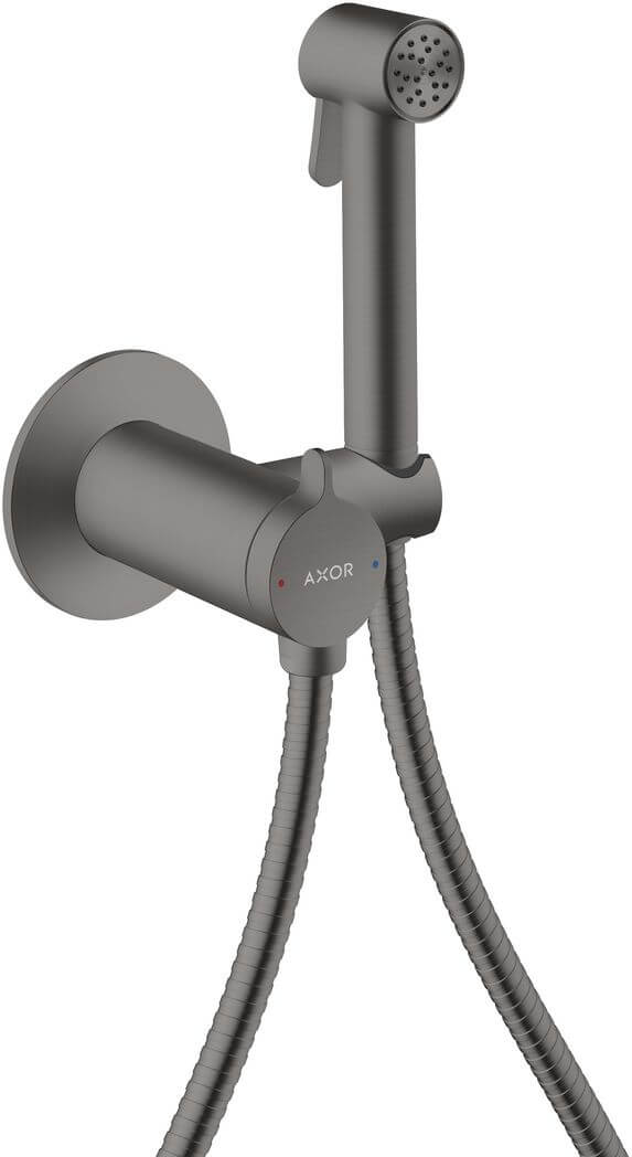 Axor Bidette Bidetbrause-Set Unterputz chrom-schwarz 29242340