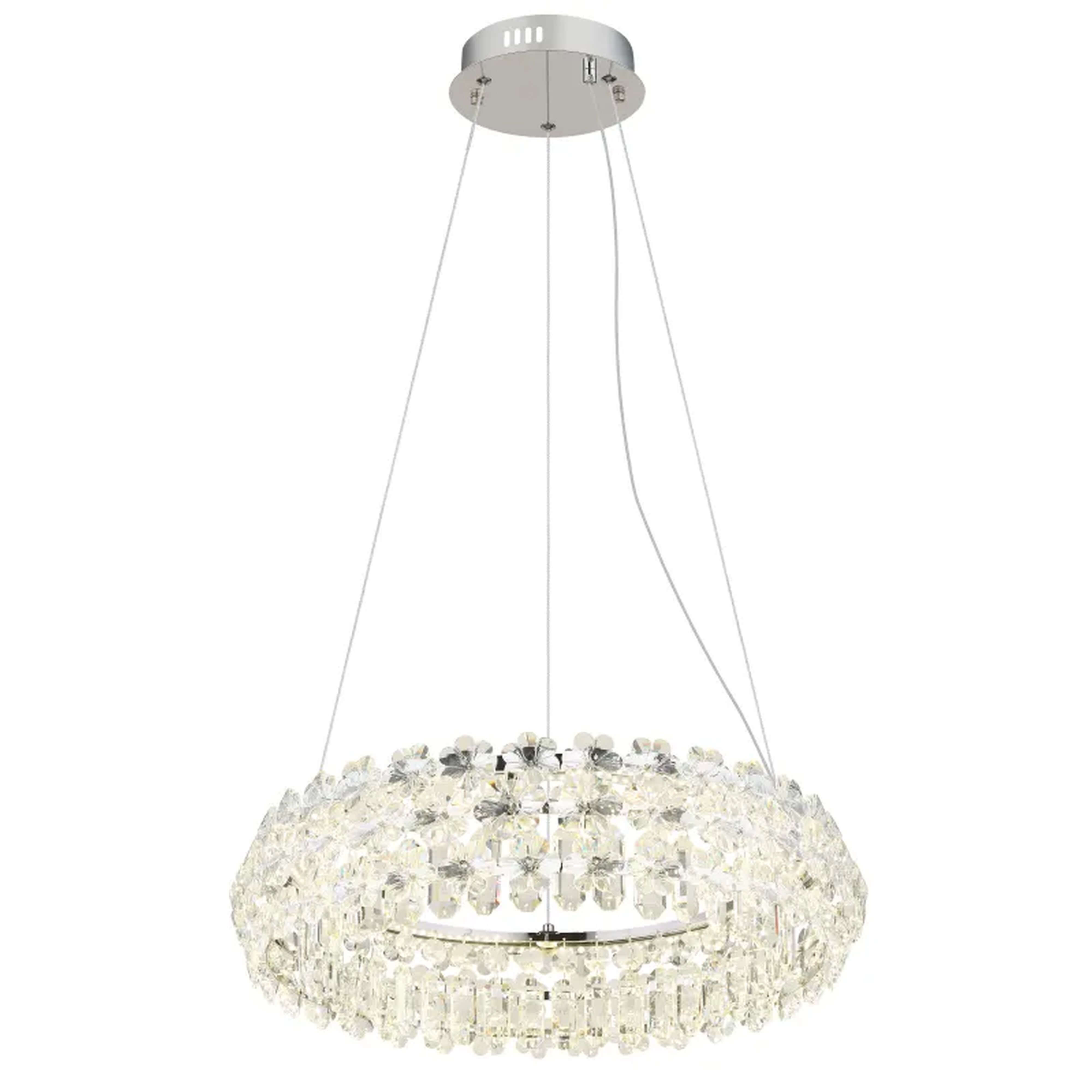 Globo Lighting Diann Pendelleuchte x50 W chrom-transparent 64140H