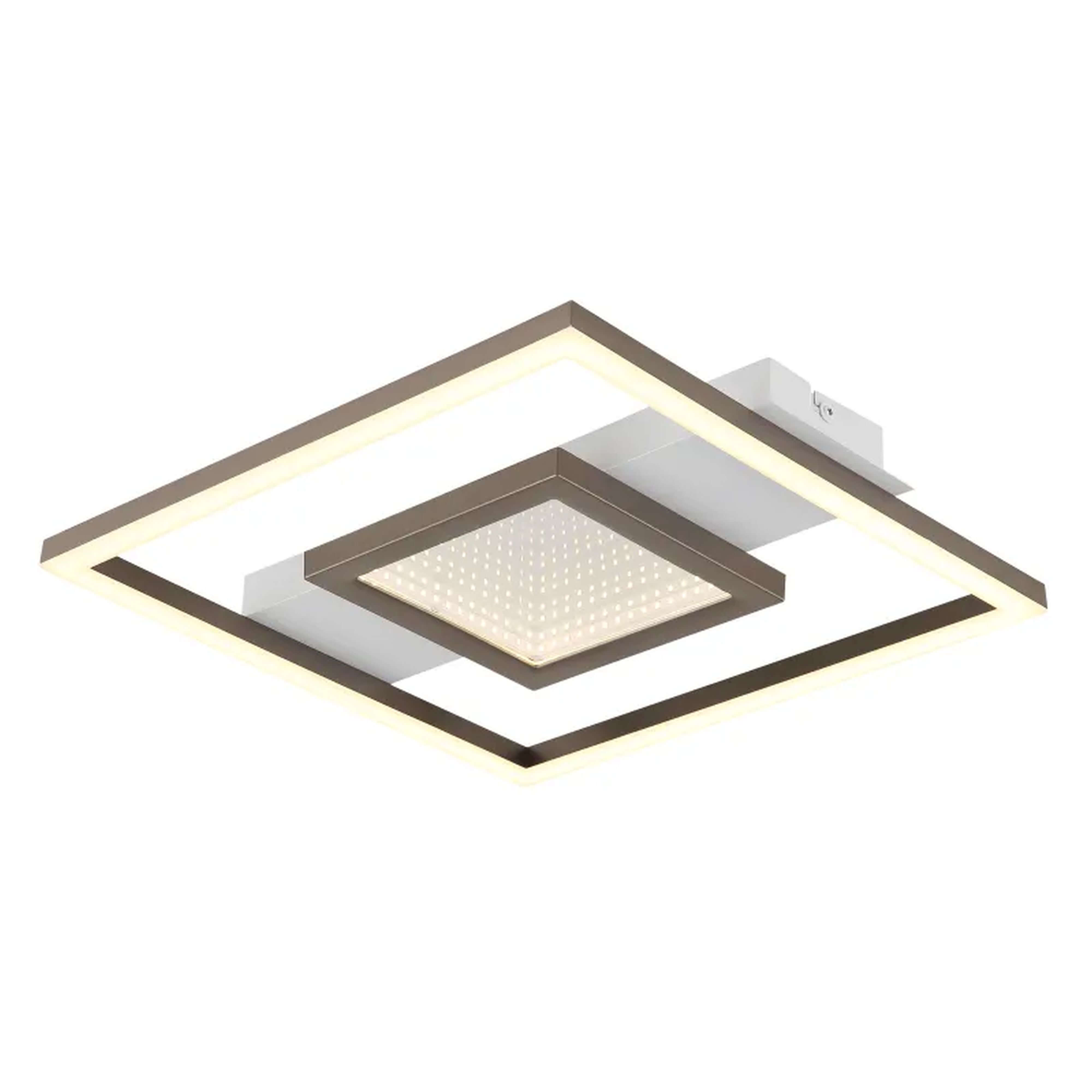 Globo Lighting Pikara Deckenlampe 2x18 W weiß-braun 67324-24C