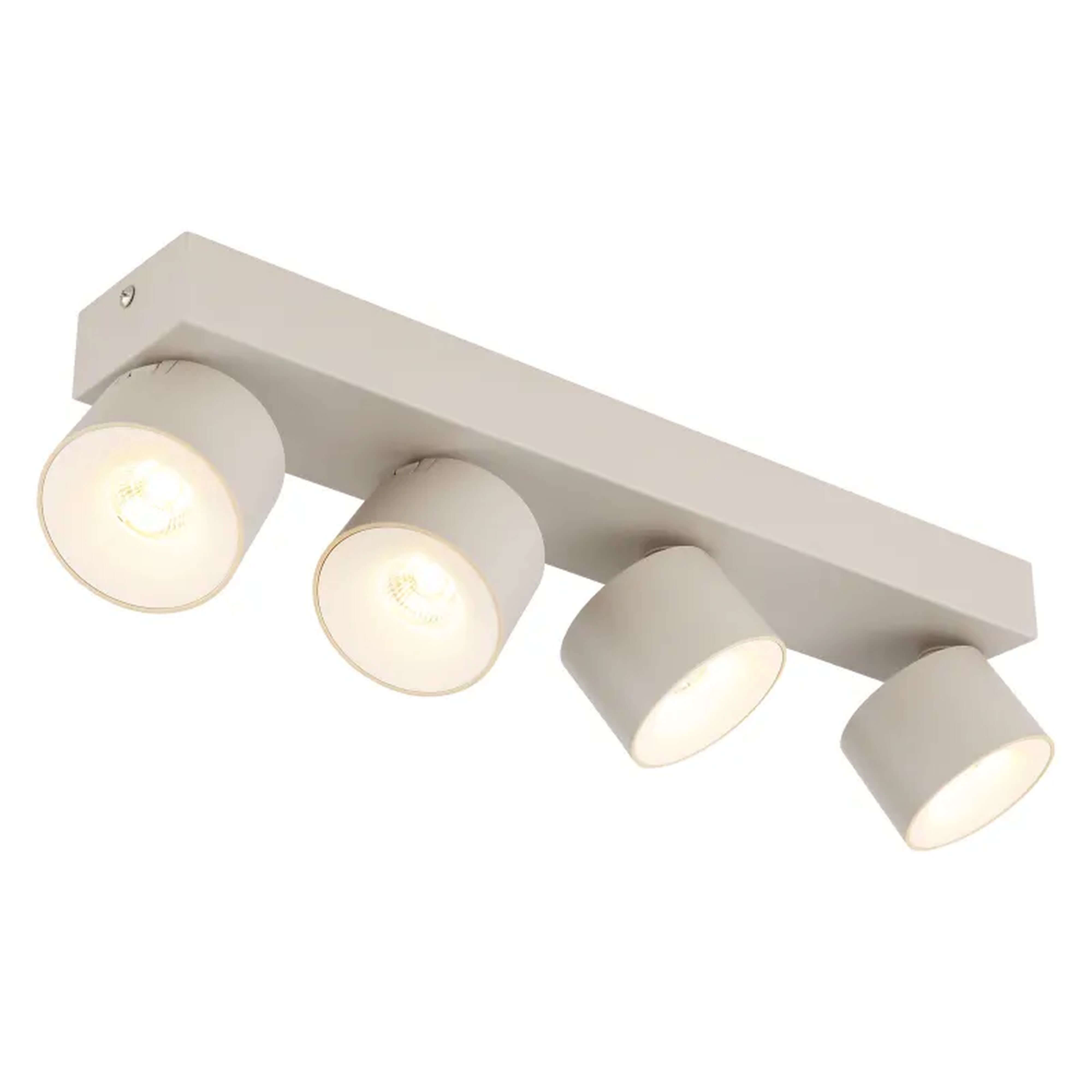 Globo Lighting Rae Deckenlampe 4x6 W sandig 56961-4S