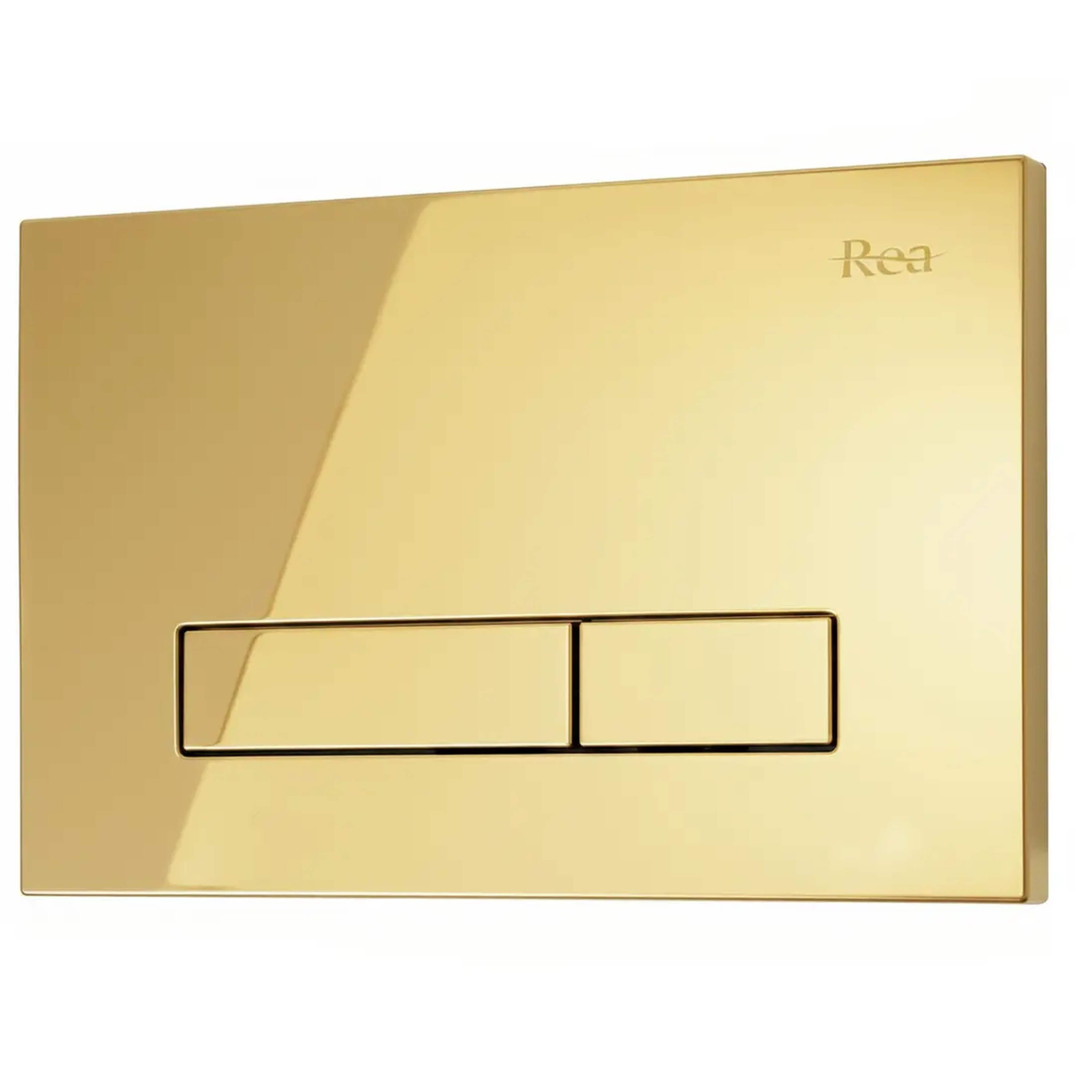 Rea HD Betätigungsplatte für Toilette gold REA-E9560