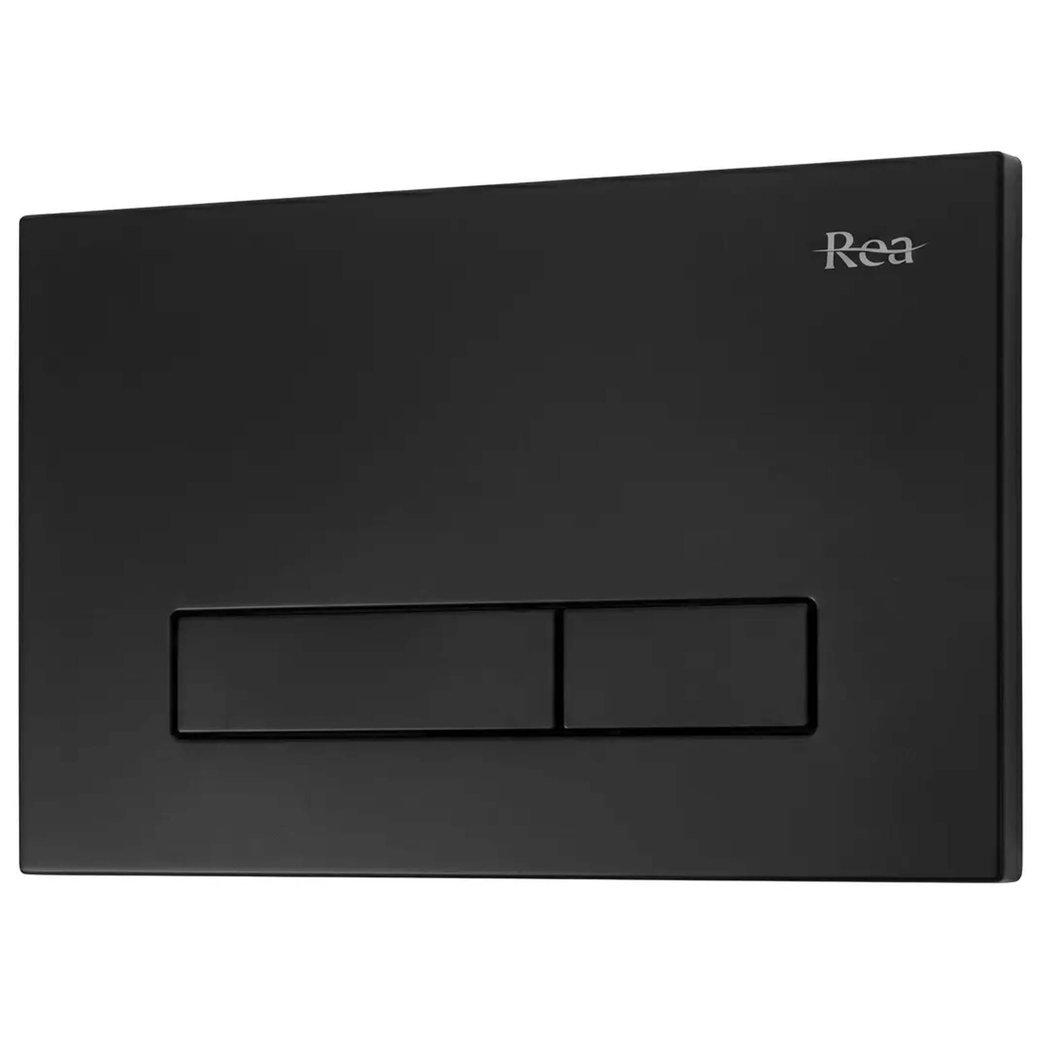 Rea HD Betätigungsplatte für Toilette schwarz REA-E0633