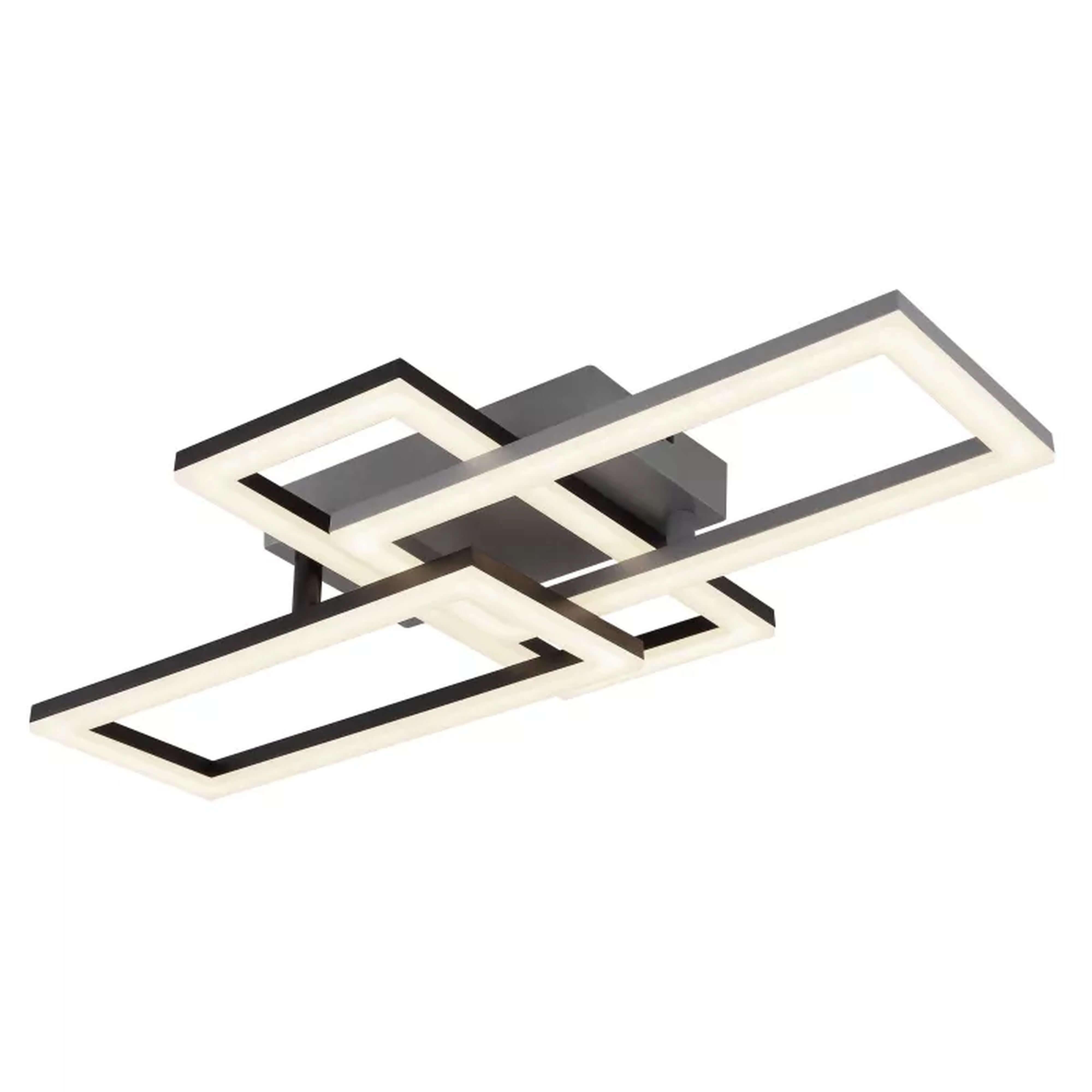 Globo Lighting Sapena Deckenlampe 3x24 W weiß-schwarz 67328-24OC
