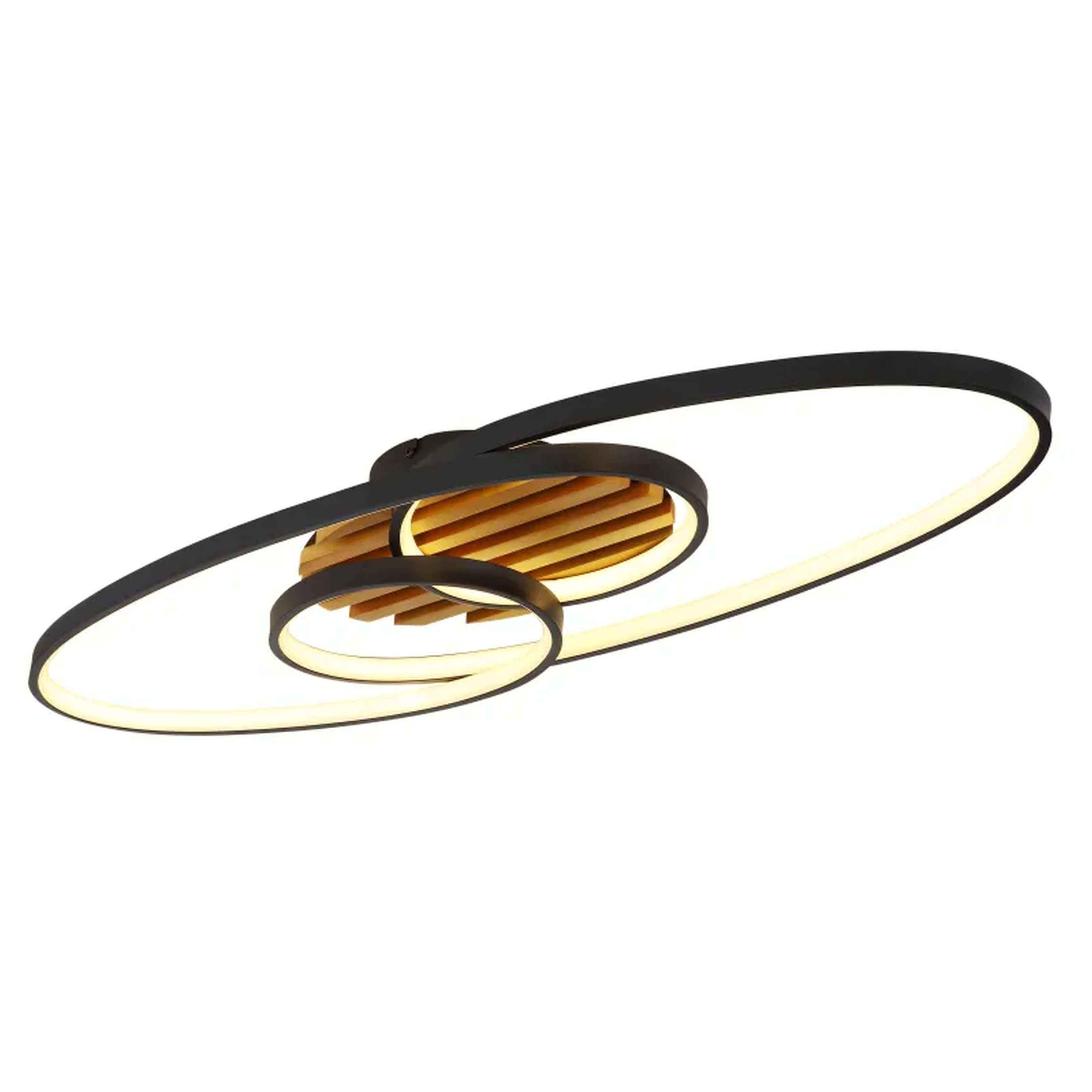 Globo Lighting Tisha I Deckenlampe 2x40 W schwarz 67362-42