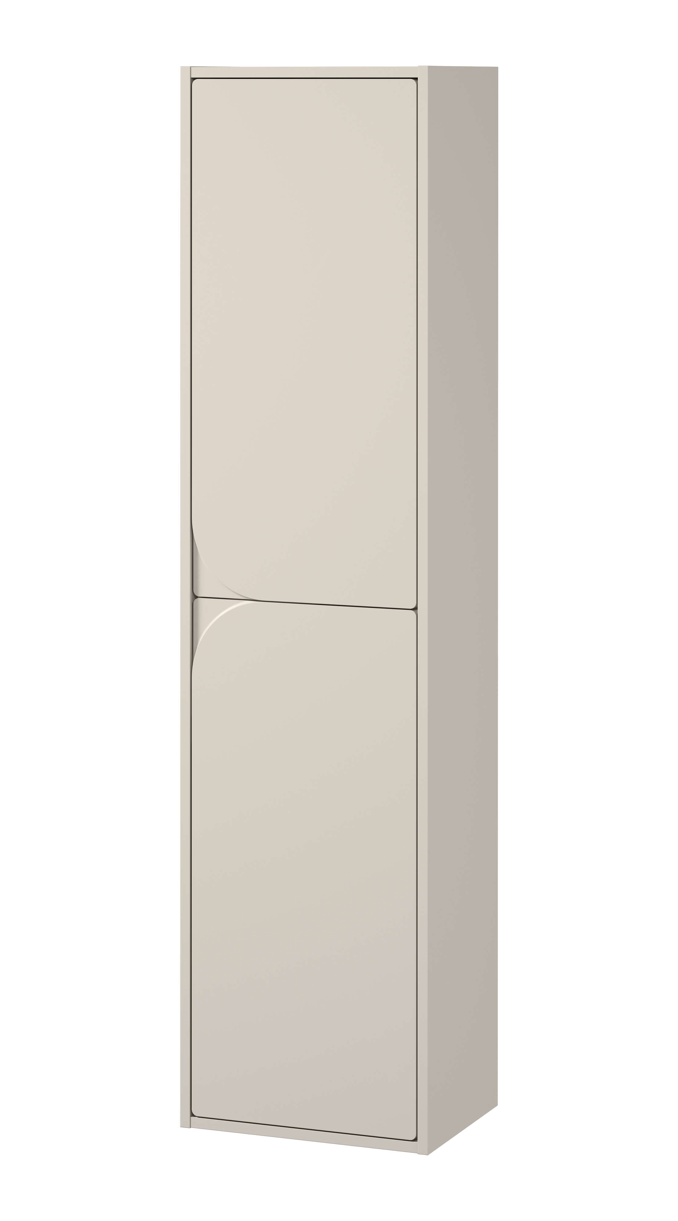 Cersanit Crea II Badschrank 40x30x160 cm Seitenschrank hängend beige S1058–018
