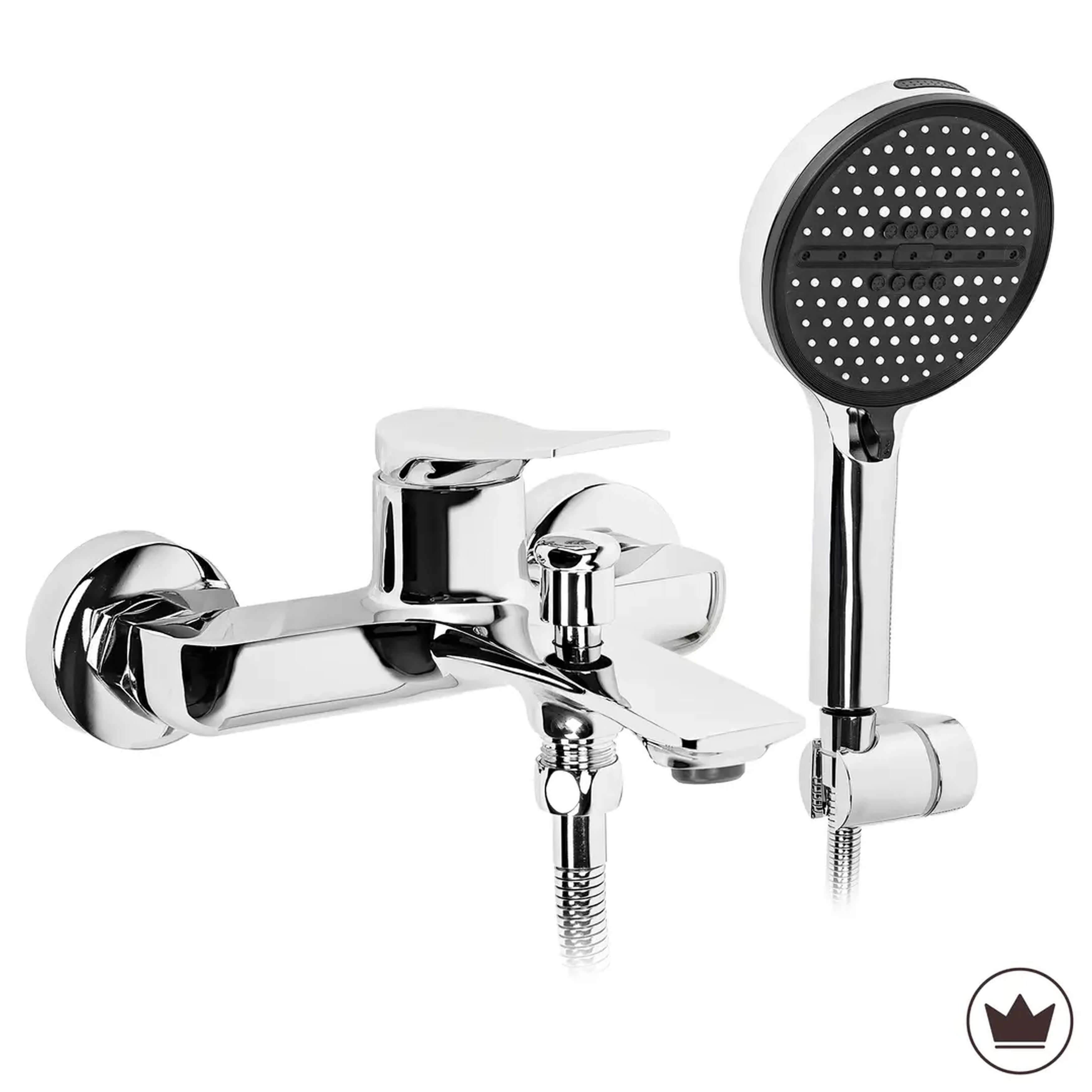 Rea Vision Badewannen- und Duscharmatur Wandmontage chrom REA-B6739