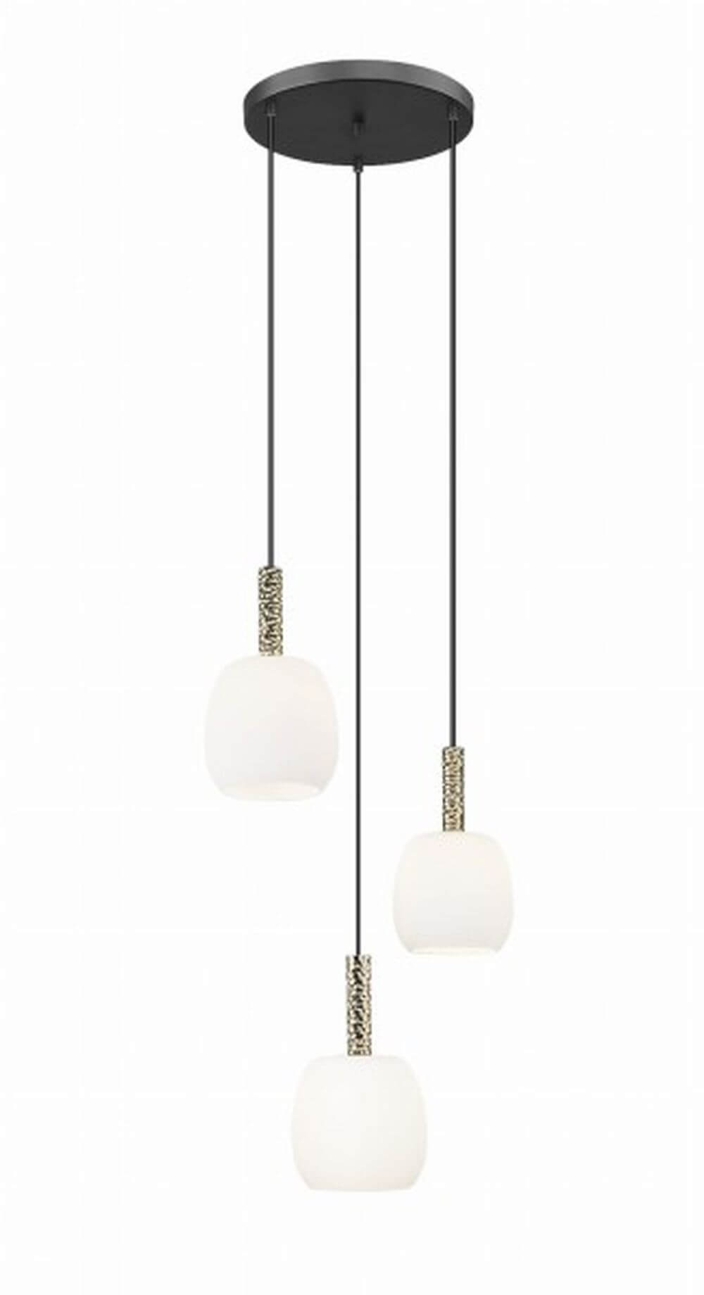 Zuma Line Calvo Pendelleuchte 3x28 W schwarz-gold P0076-03A-P7AA